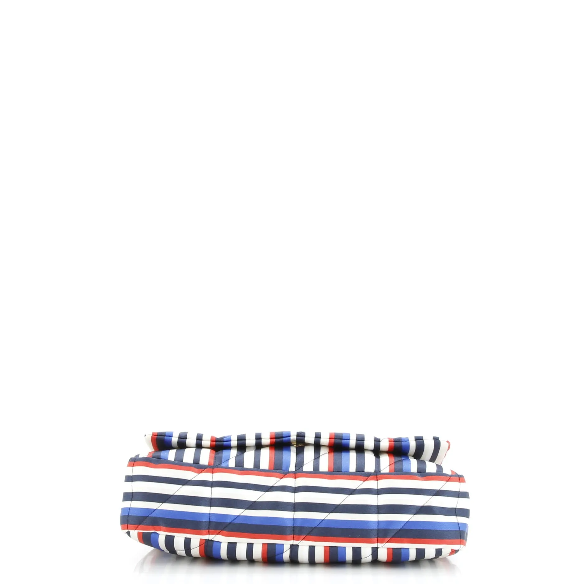 Pre-Loved Saint Laurent Jamie Flap Bag Quilted Printed Silk Medium sold by Zulily product image thumbnail 4