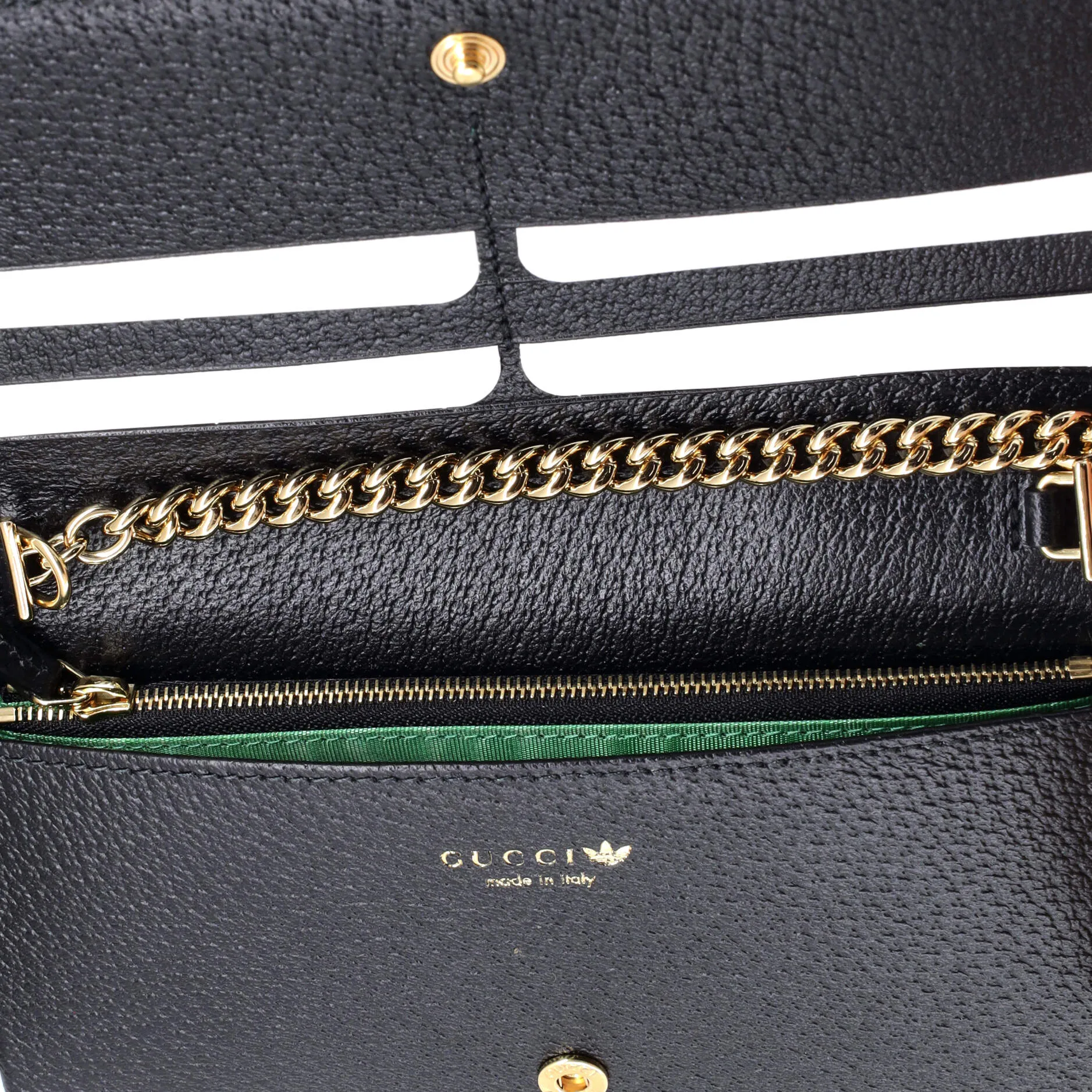 Pre-Loved Gucci x adidas Wallet on Chain GG Coated Canvas sold by Zulily product image thumbnail 5