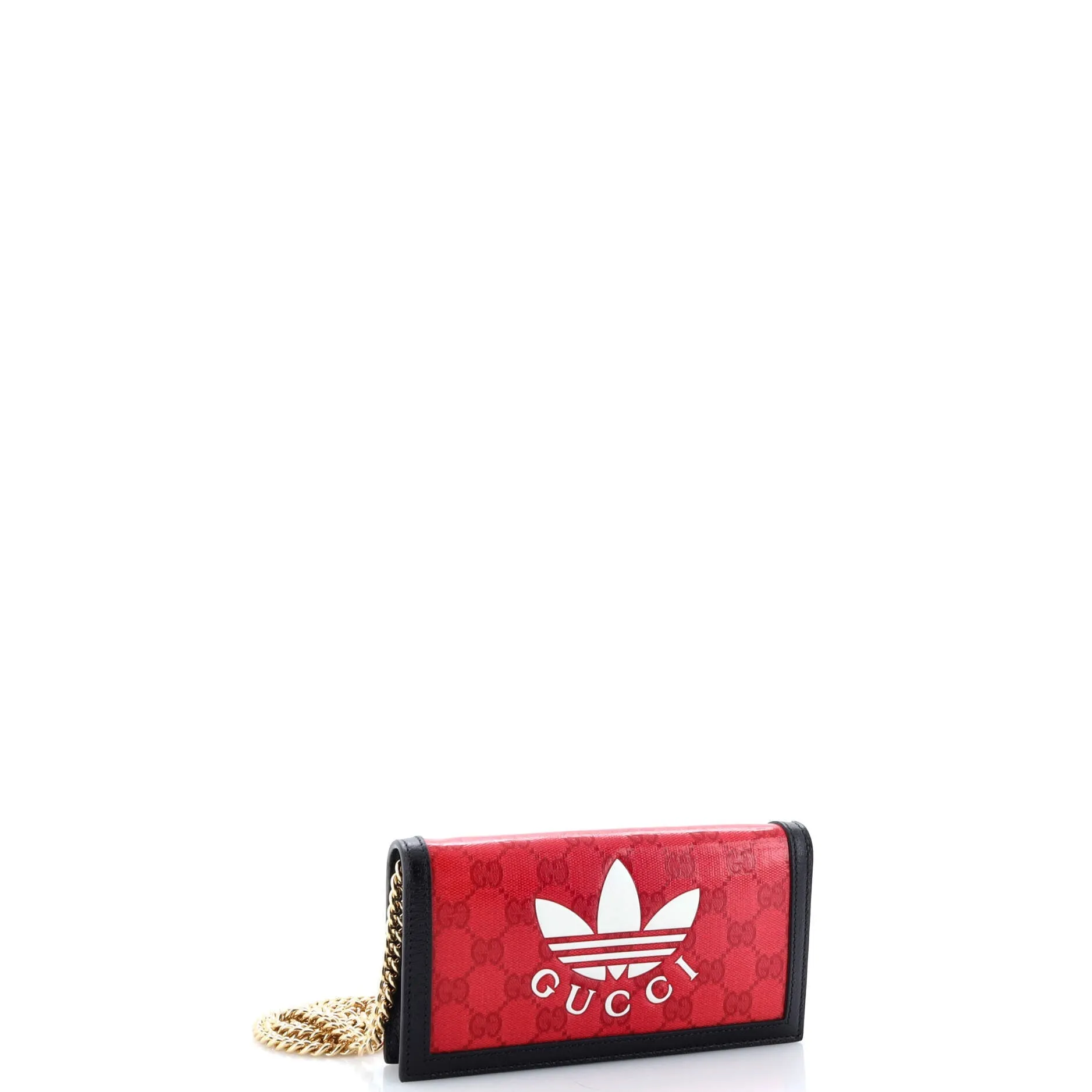 Pre-Loved Gucci x adidas Wallet on Chain GG Coated Canvas sold by Zulily product image thumbnail 2