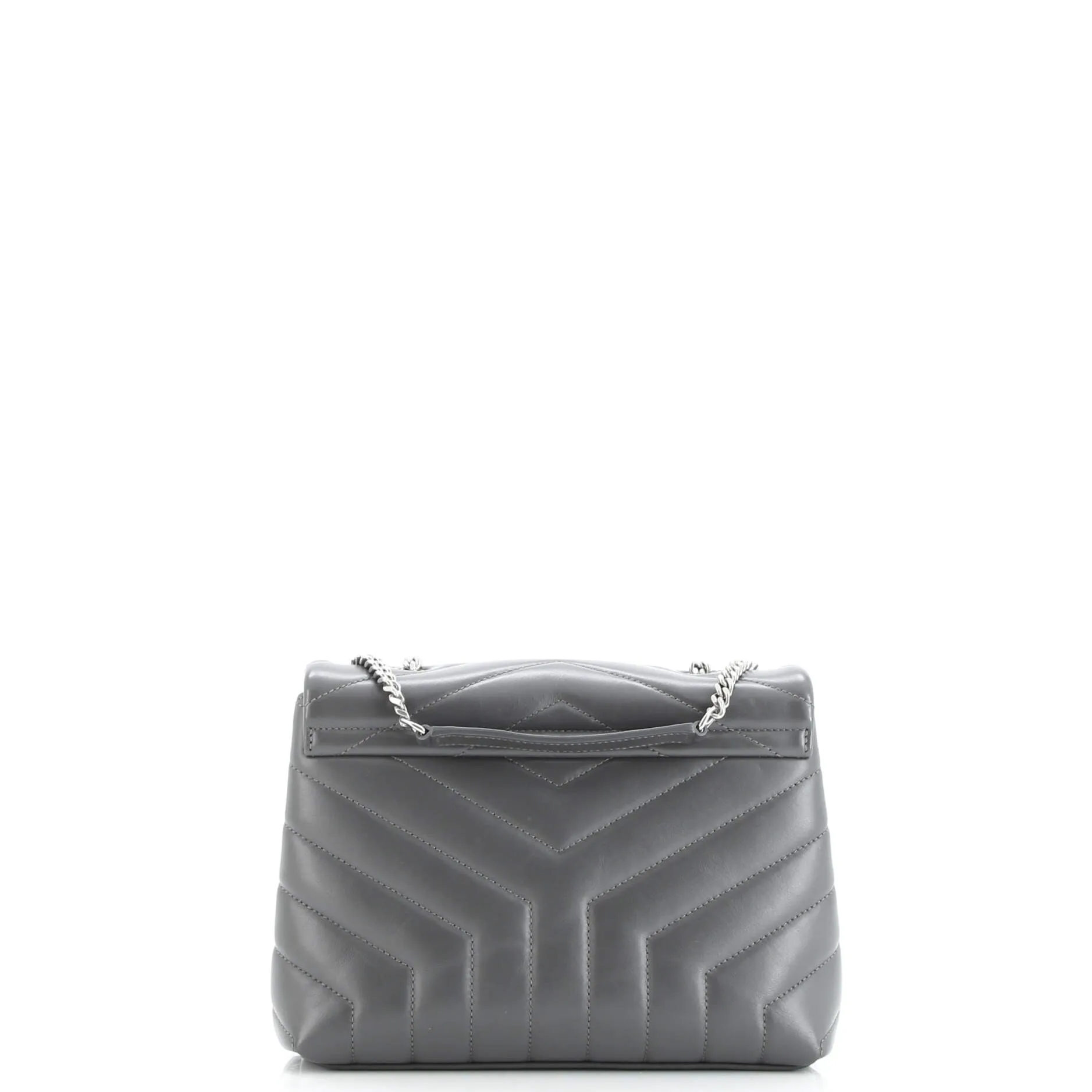 Pre-Loved Saint Laurent Loulou Shoulder Bag Matelasse Chevron Leather Small sold by Zulily product image thumbnail 3