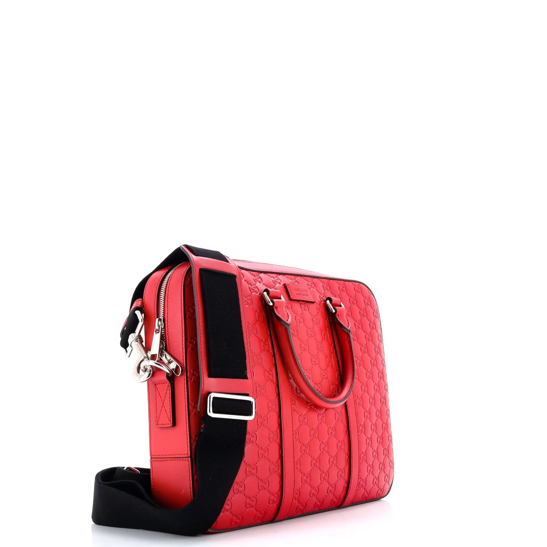 Pre-Loved Gucci Signature Convertible Briefcase Guccissima Leather Medium sold by Zulily product image thumbnail 2