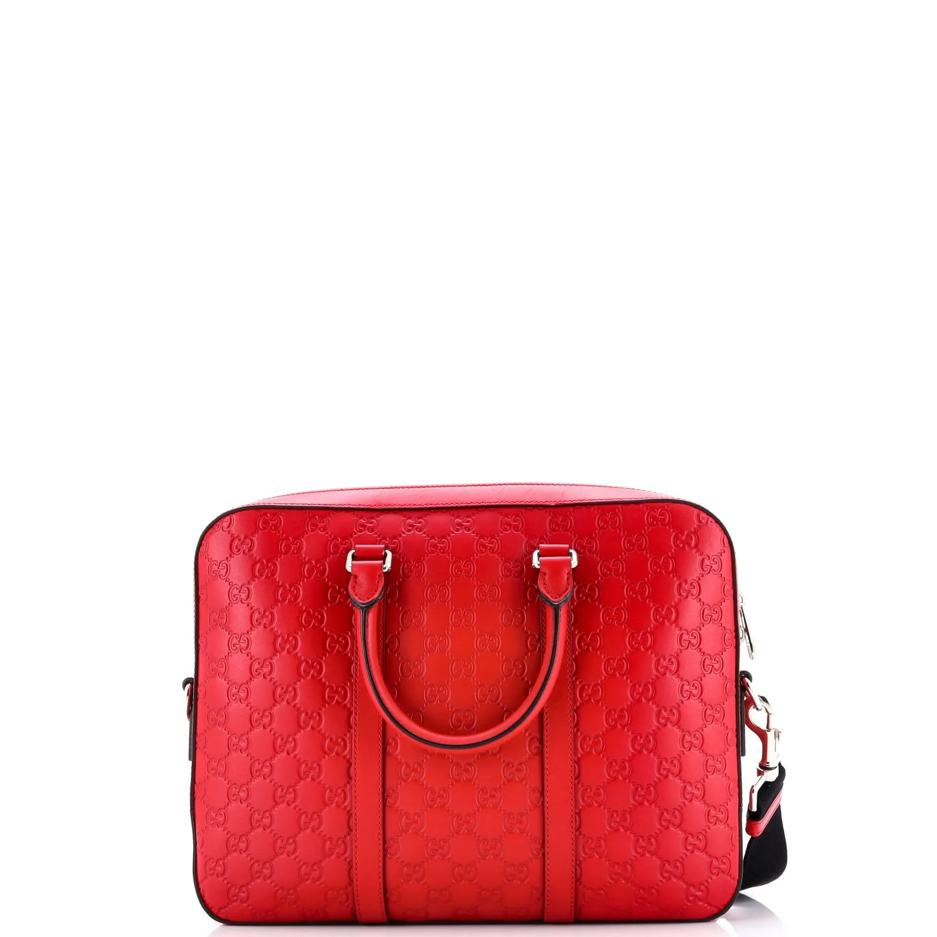 Pre-Loved Gucci Signature Convertible Briefcase Guccissima Leather Medium sold by Zulily product image thumbnail 3