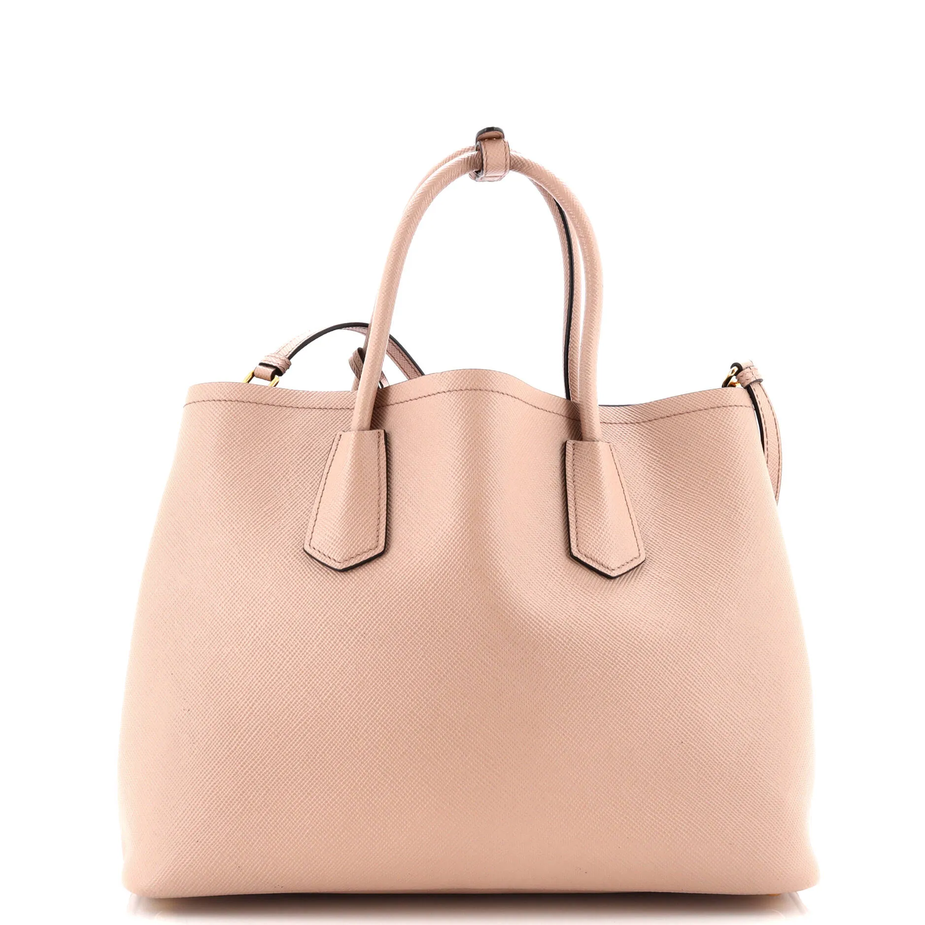 Pre-Loved Prada Cuir Double Tote Saffiano Leather Medium sold by Zulily product image thumbnail 3