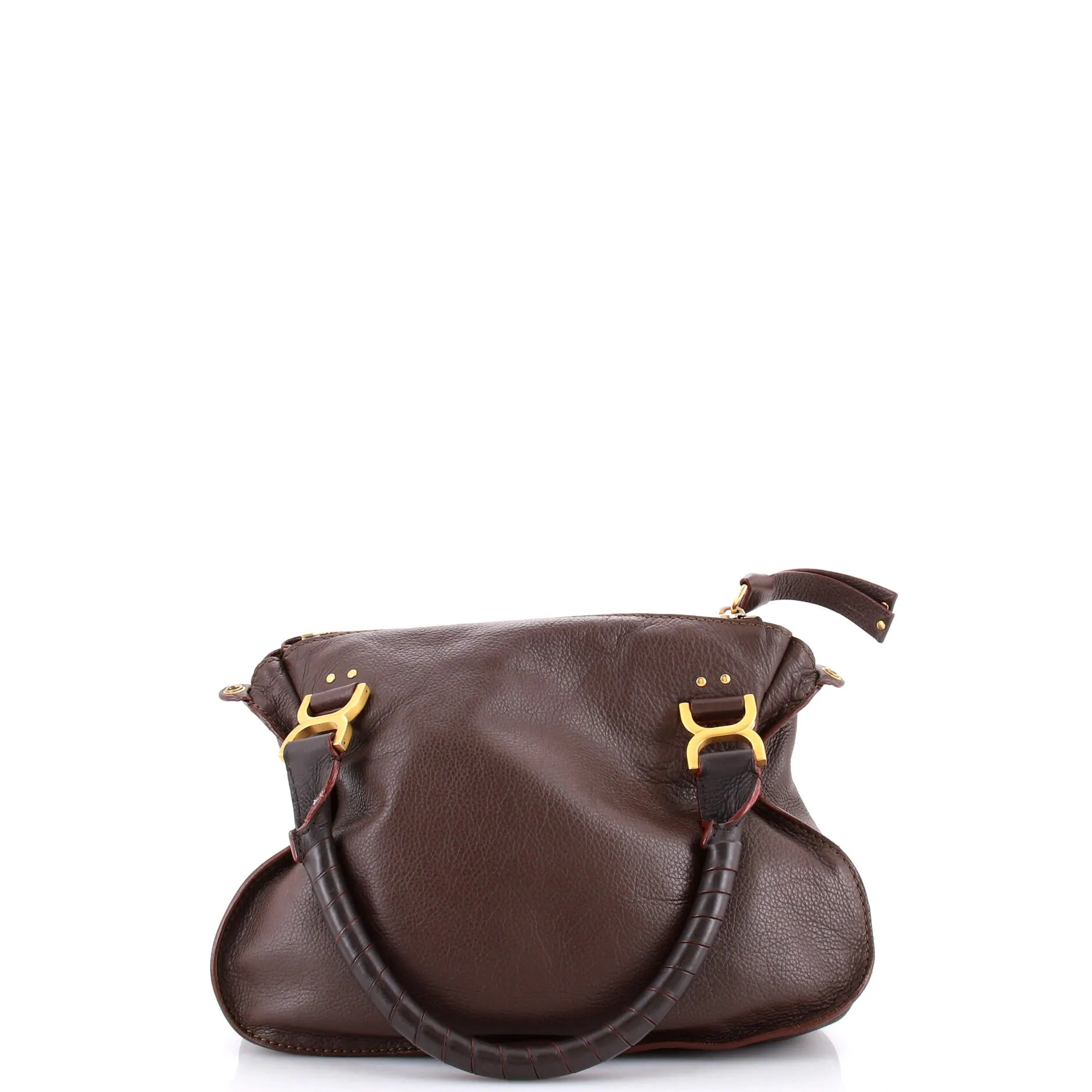 Pre-Loved Chloe Marcie Satchel Leather Medium sold by Zulily product image thumbnail 3