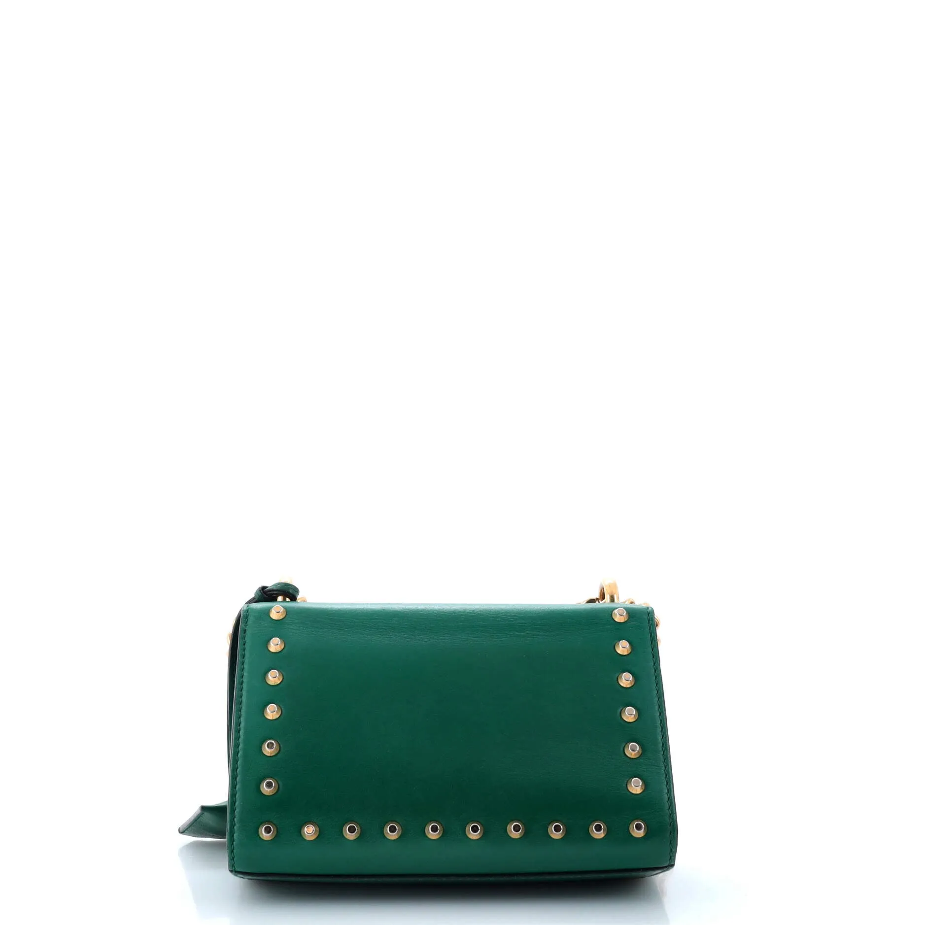 Pre-Loved Gucci Pearly Padlock Shoulder Bag Studded Leather Small sold by Zulily product image thumbnail 3