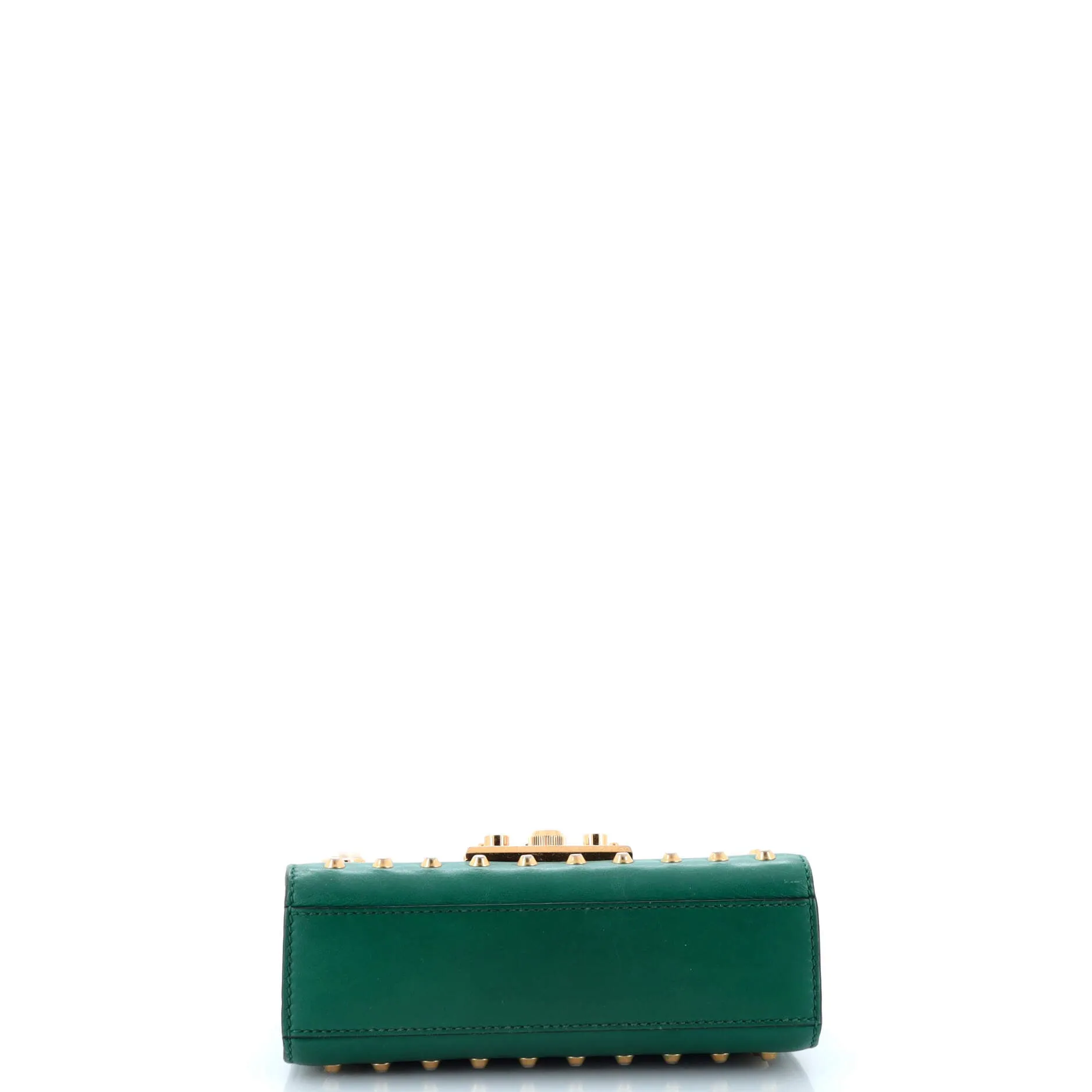 Pre-Loved Gucci Pearly Padlock Shoulder Bag Studded Leather Small sold by Zulily product image thumbnail 4