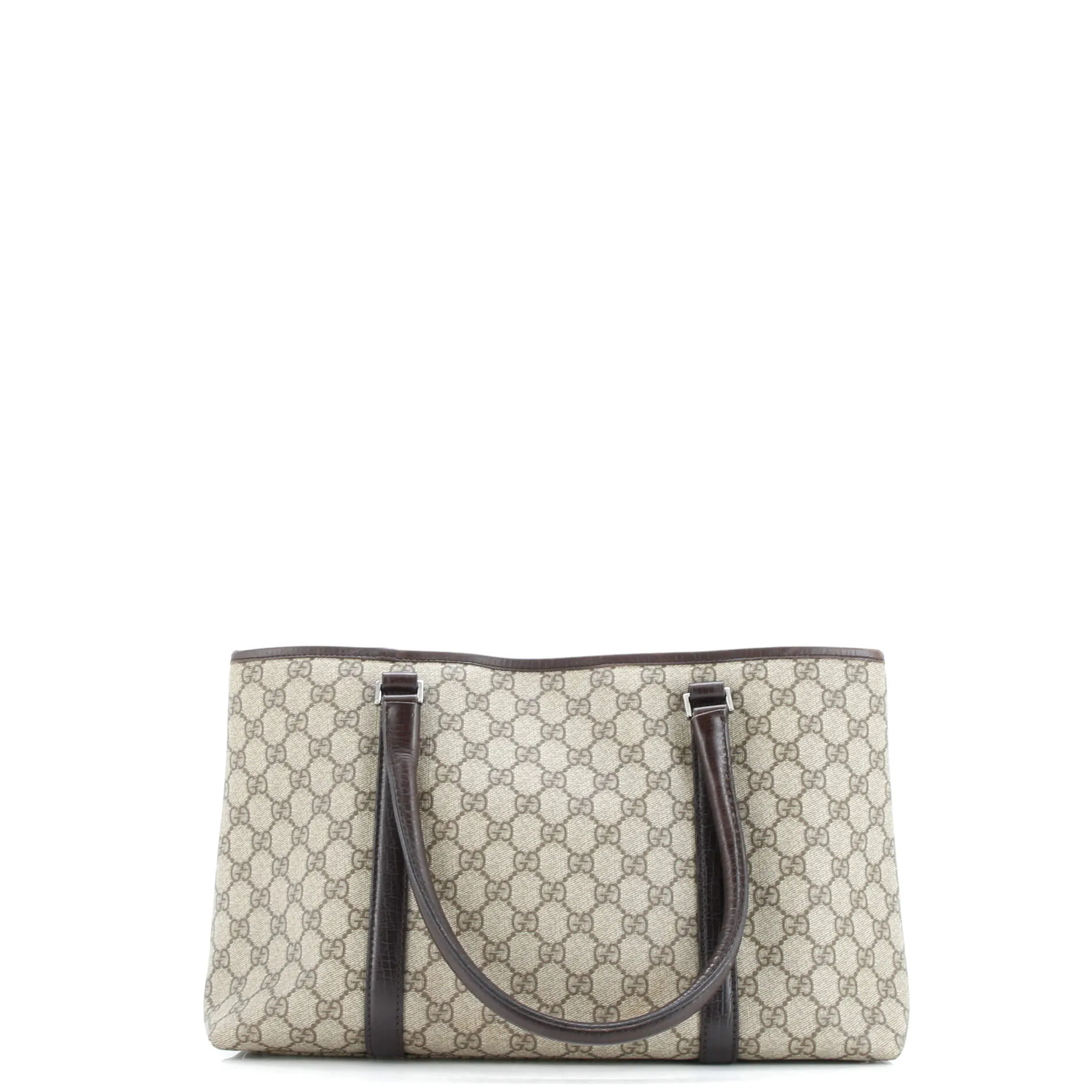 Pre-Loved Gucci Joy Plus Tote GG Coated Canvas with Leather Medium sold by Zulily product image thumbnail 3
