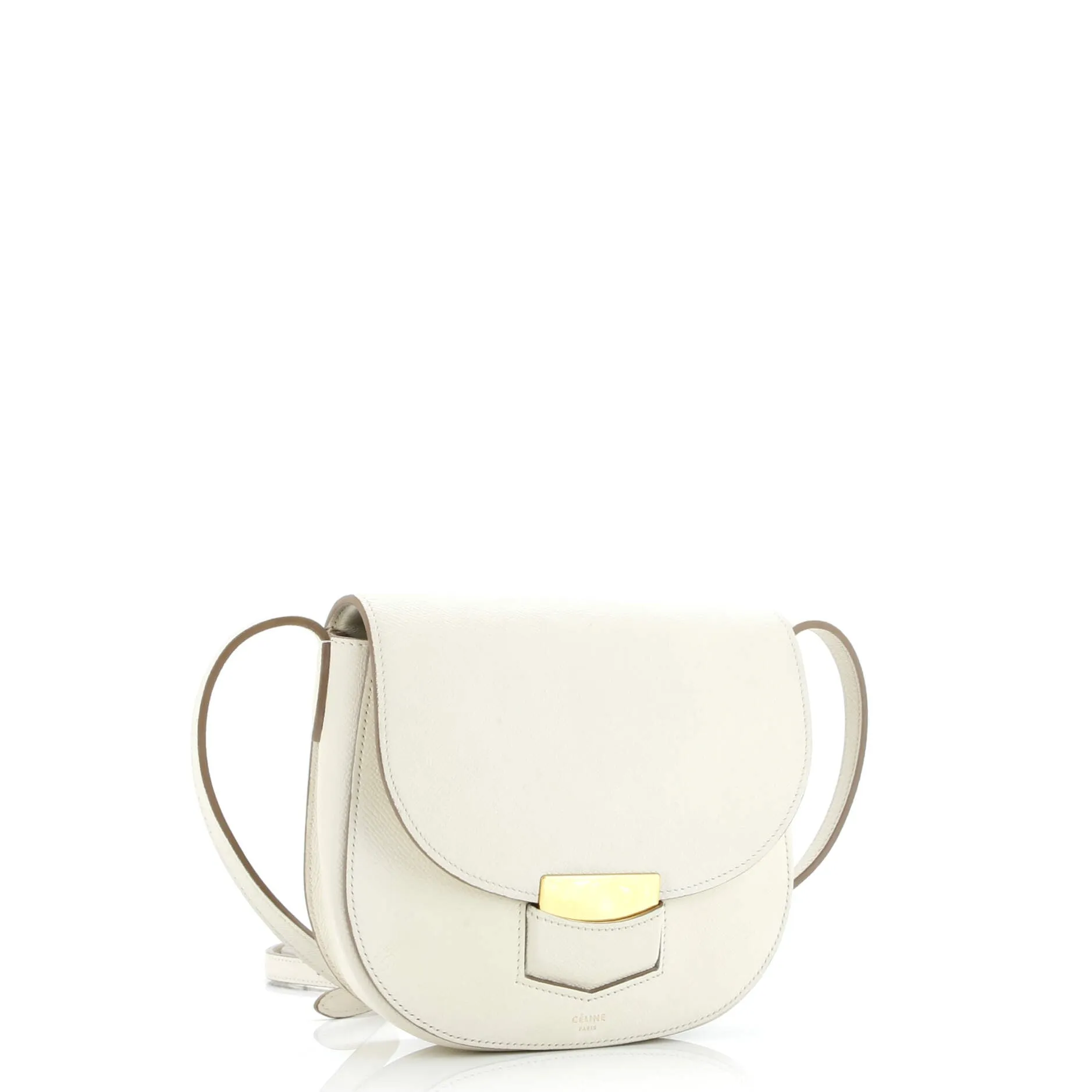 Pre-Loved Celine Trotteur Crossbody Bag Grainy Leather Small sold by Zulily product image thumbnail 2