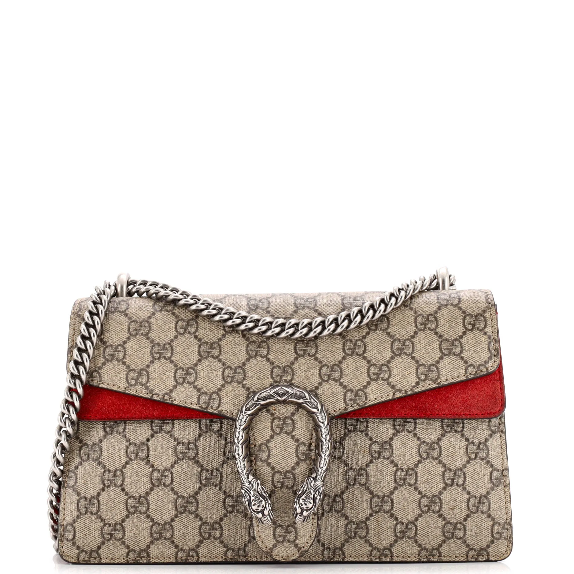 Pre-Loved Gucci Dionysus Bag GG Coated Canvas Medium sold by Zulily