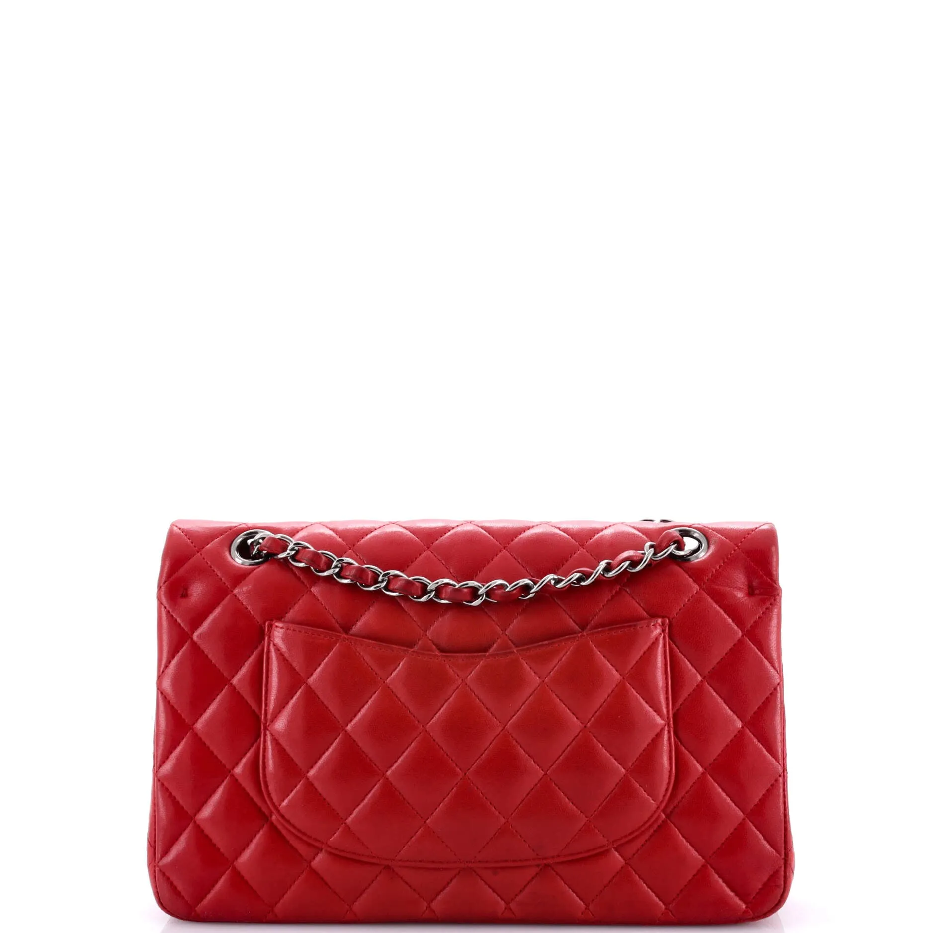 Pre-Loved Chanel Classic Double Flap Bag Quilted Lambskin Medium sold by Zulily product image thumbnail 4