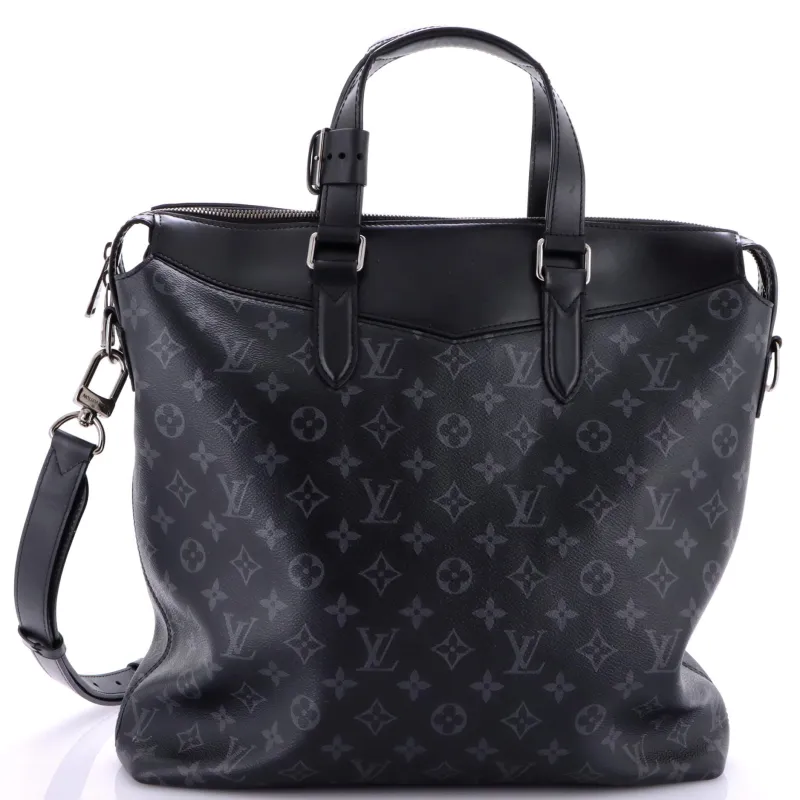 Pre-Loved Louis Vuitton Explorer Tote Monogram Eclipse Canvas sold by Zulily