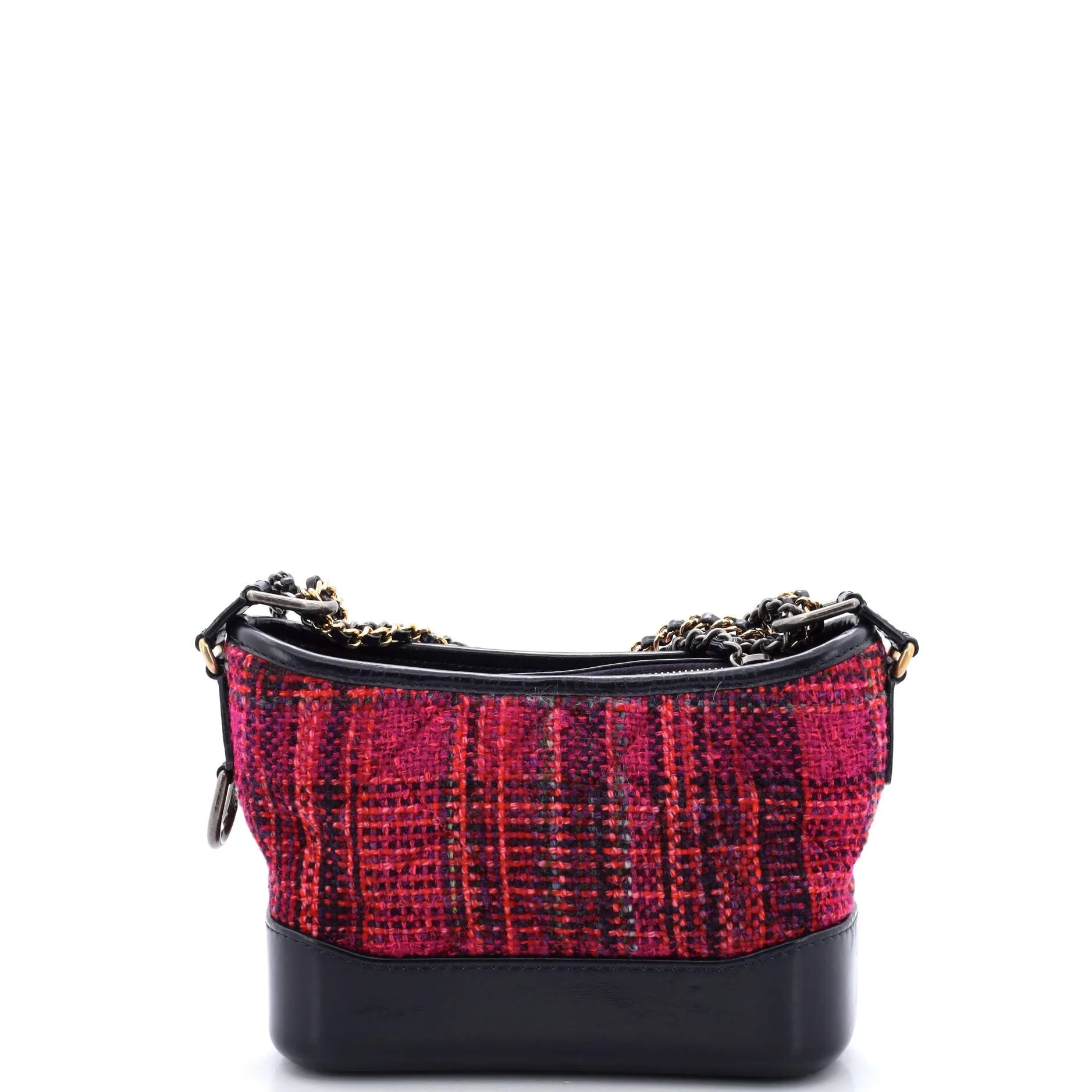 Pre-Loved Chanel Gabrielle Hobo Quilted Tweed and Calfskin Small sold by Zulily product image thumbnail 4