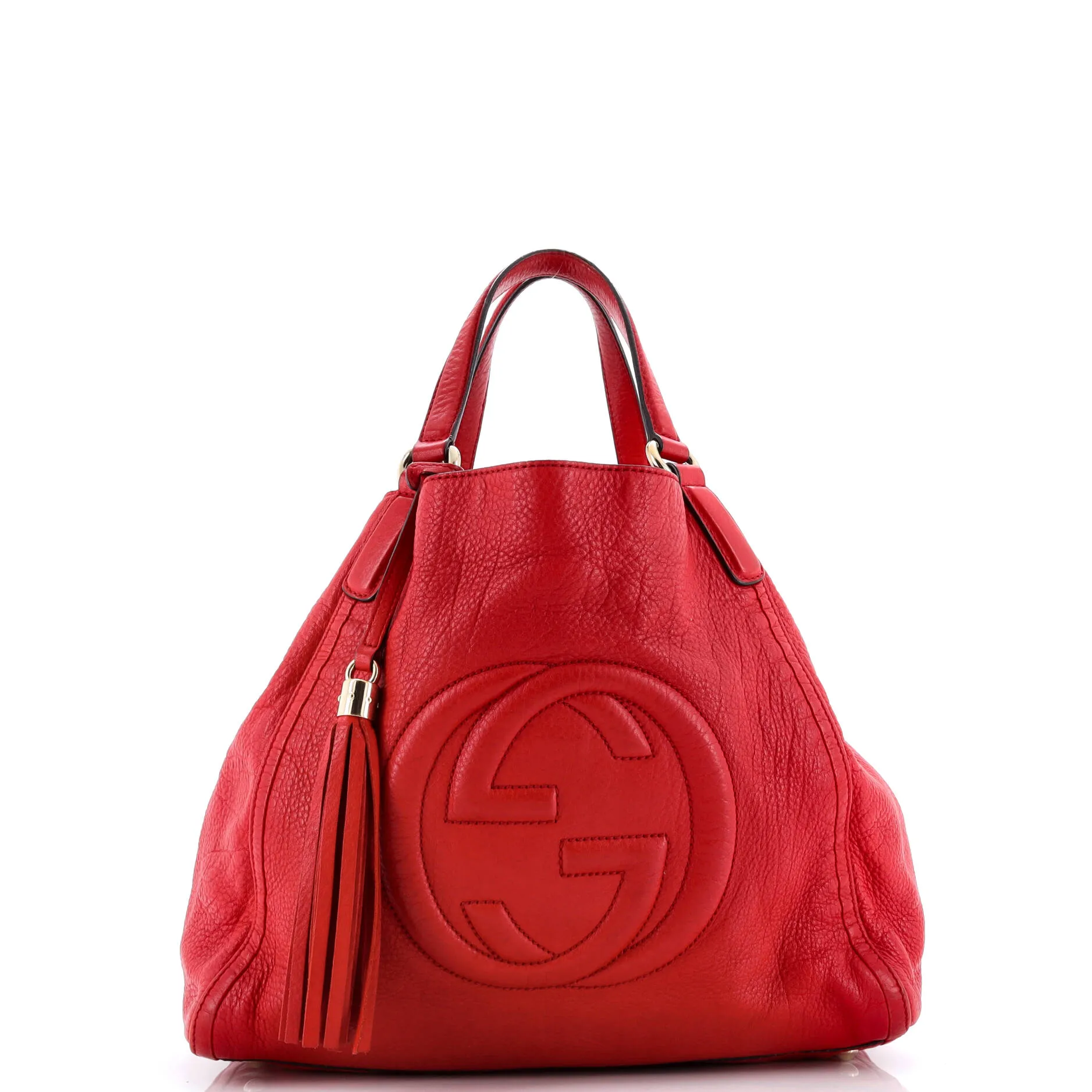 Pre-Loved Gucci Sukey Tote Guccissima Leather Large sold by Zulily
