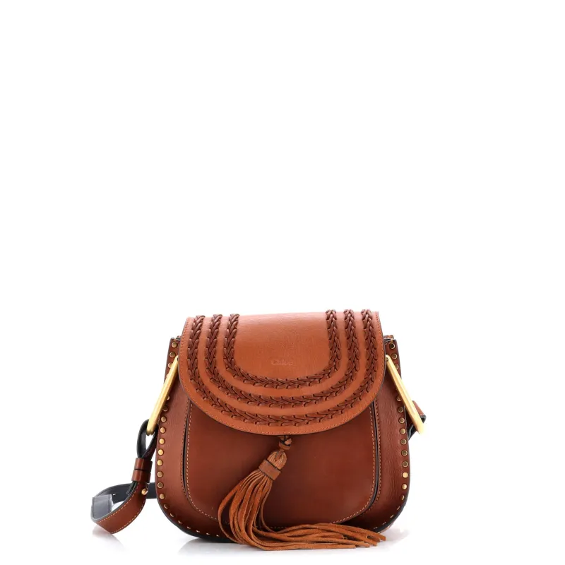 Pre-Loved Chloe Hudson Handbag Whipstitch Leather Small sold by Zulily