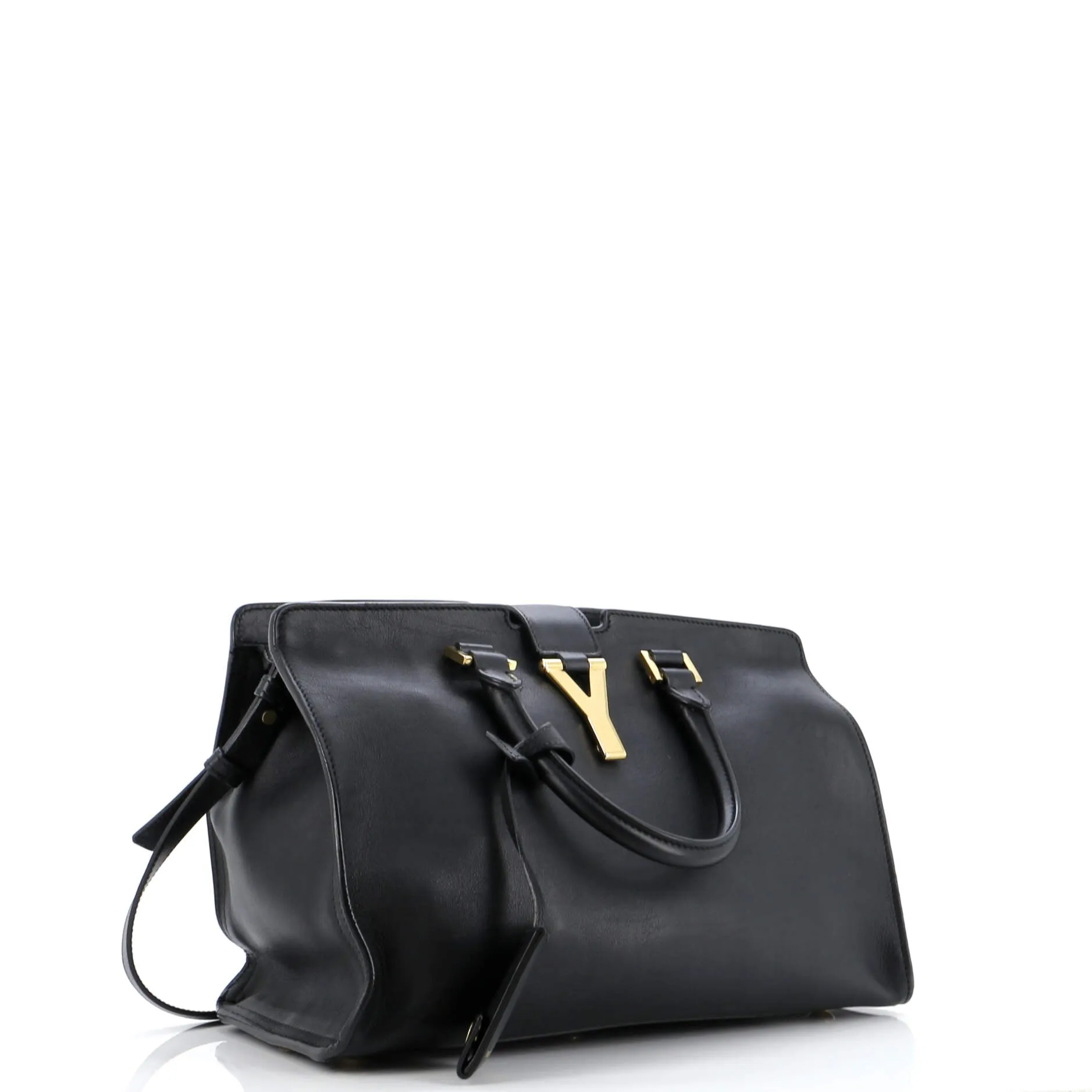 Pre-Loved Saint Laurent Classic Y Cabas Leather Small sold by Zulily product image thumbnail 2