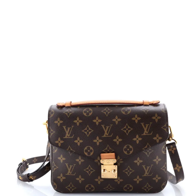 Pre-Loved Louis Vuitton Pochette Metis Monogram Canvas sold by Zulily