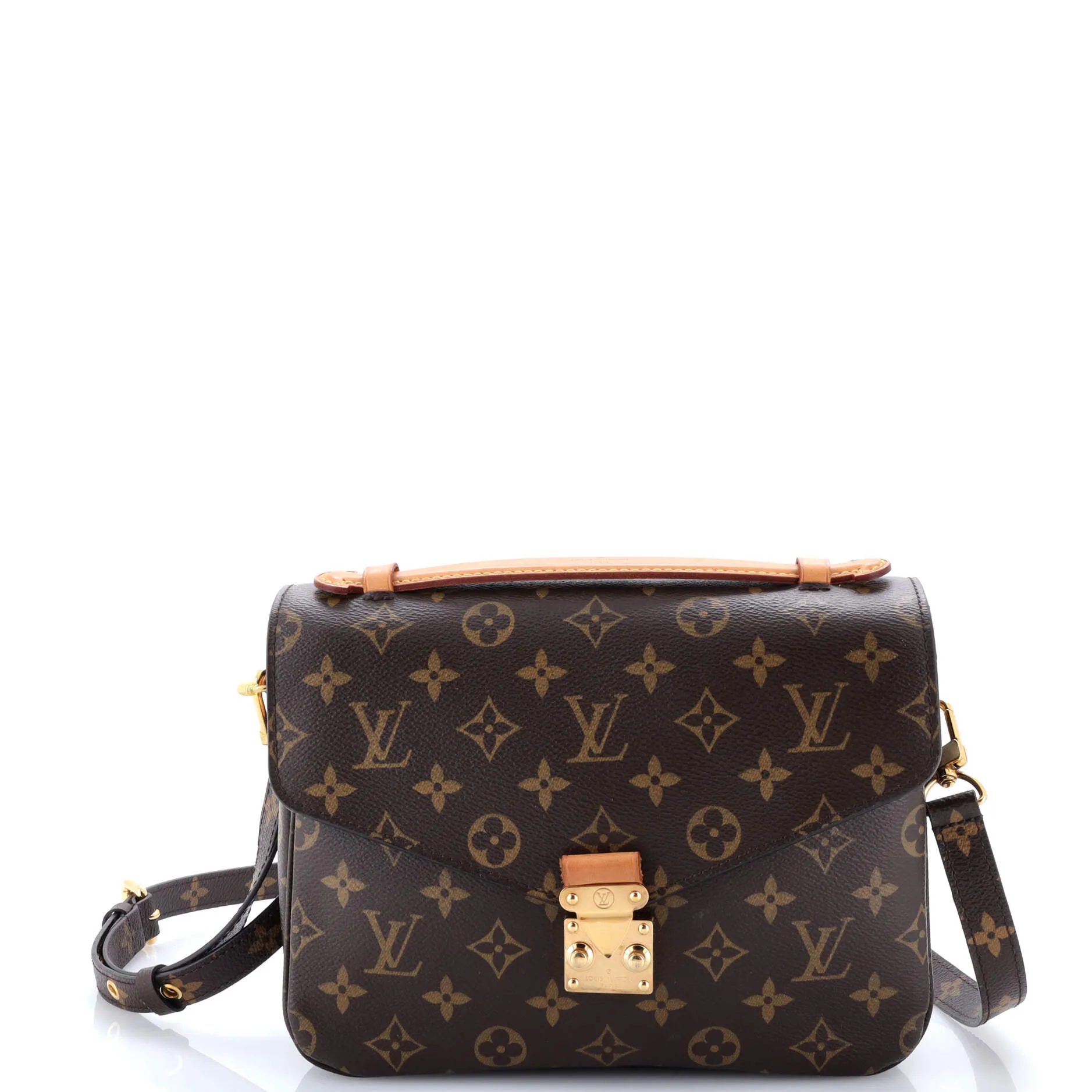 Pre-Loved Louis Vuitton Pochette Metis Monogram Canvas sold by Zulily