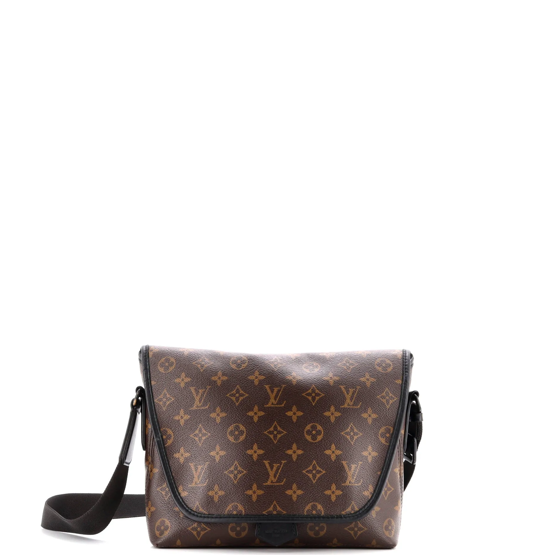 Pre-Loved Louis Vuitton Magnetic Messenger Bag Macassar Monogram Canvas sold by Zulily