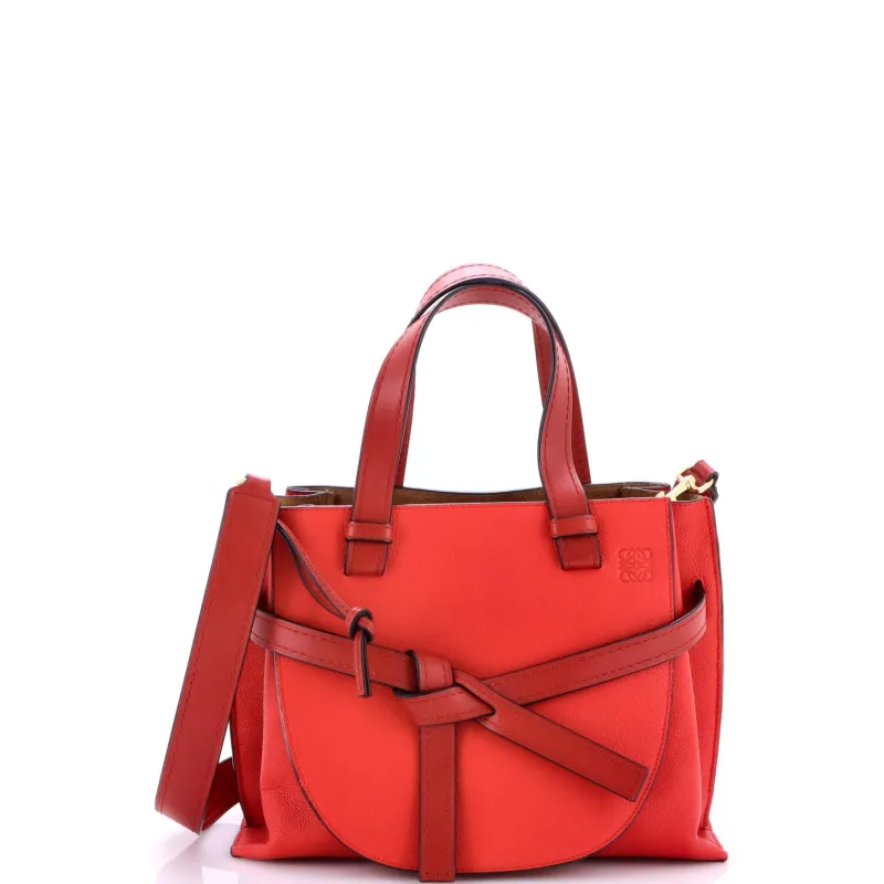 Pre-Loved Loewe Gate Tote Leather Small sold by Zulily