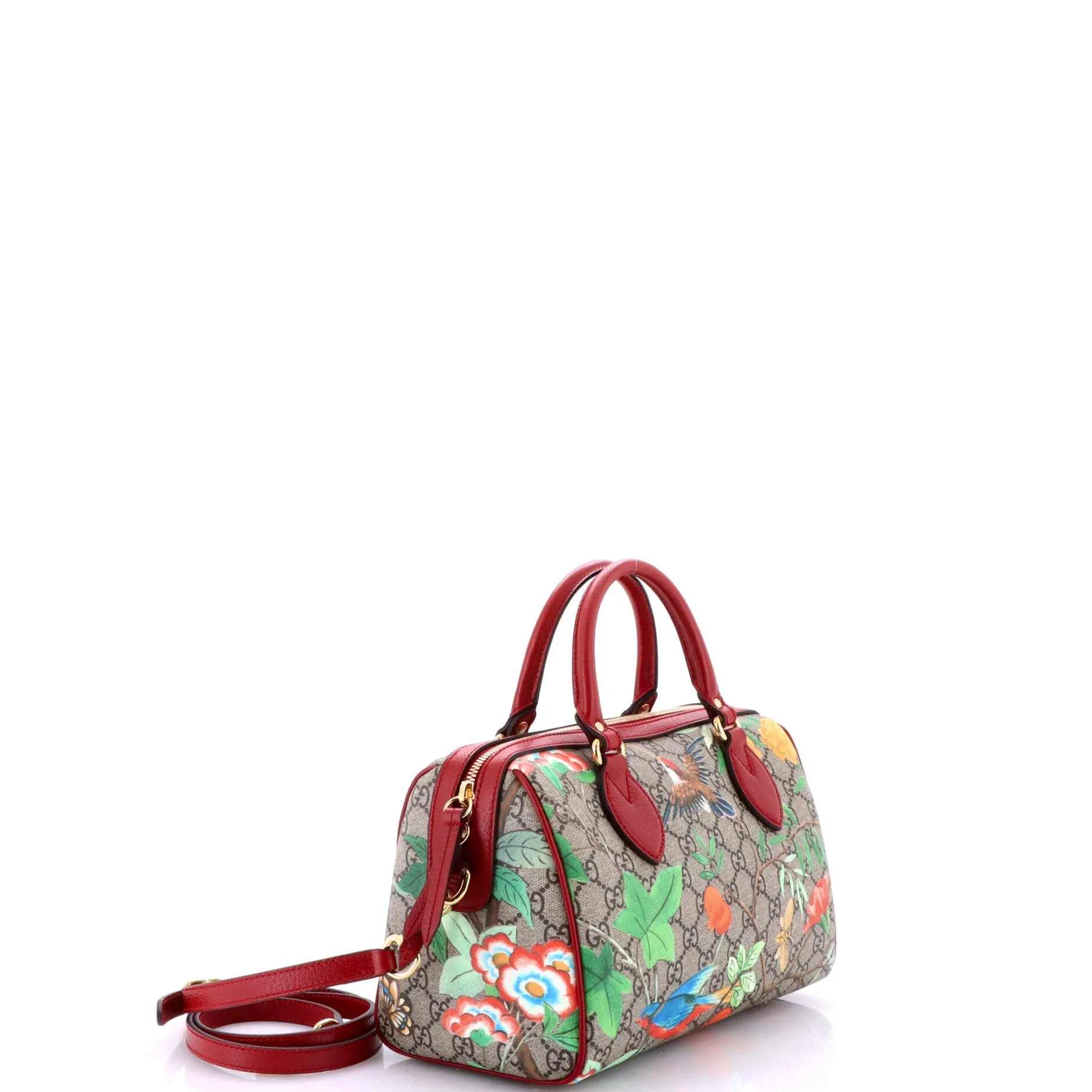 Pre-Loved Gucci Convertible Boston Bag Tian Print GG Coated Canvas Small sold by Zulily product image thumbnail 2