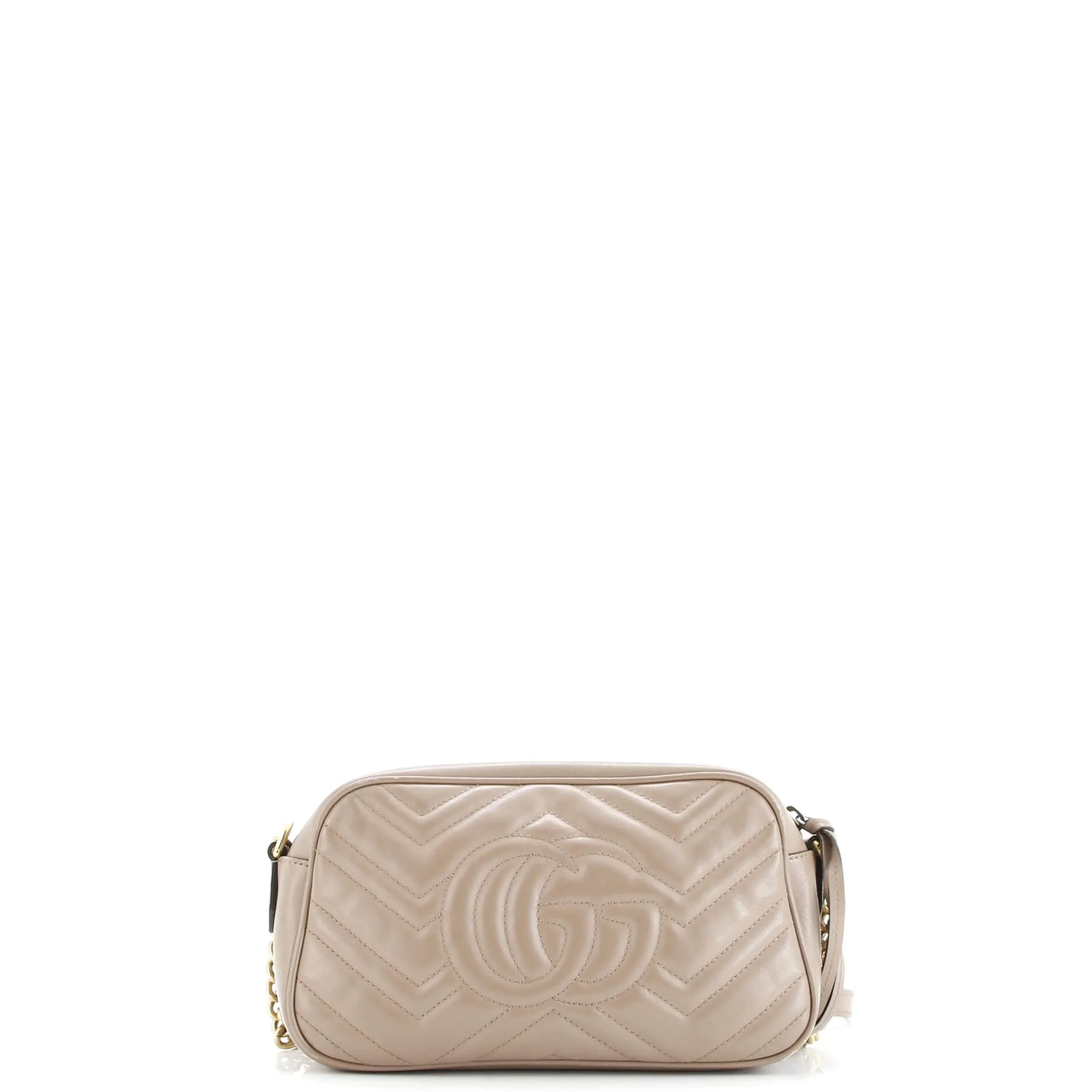 Pre-Loved Gucci GG Marmont Shoulder Bag Matelasse Leather Small sold by Zulily product image thumbnail 3