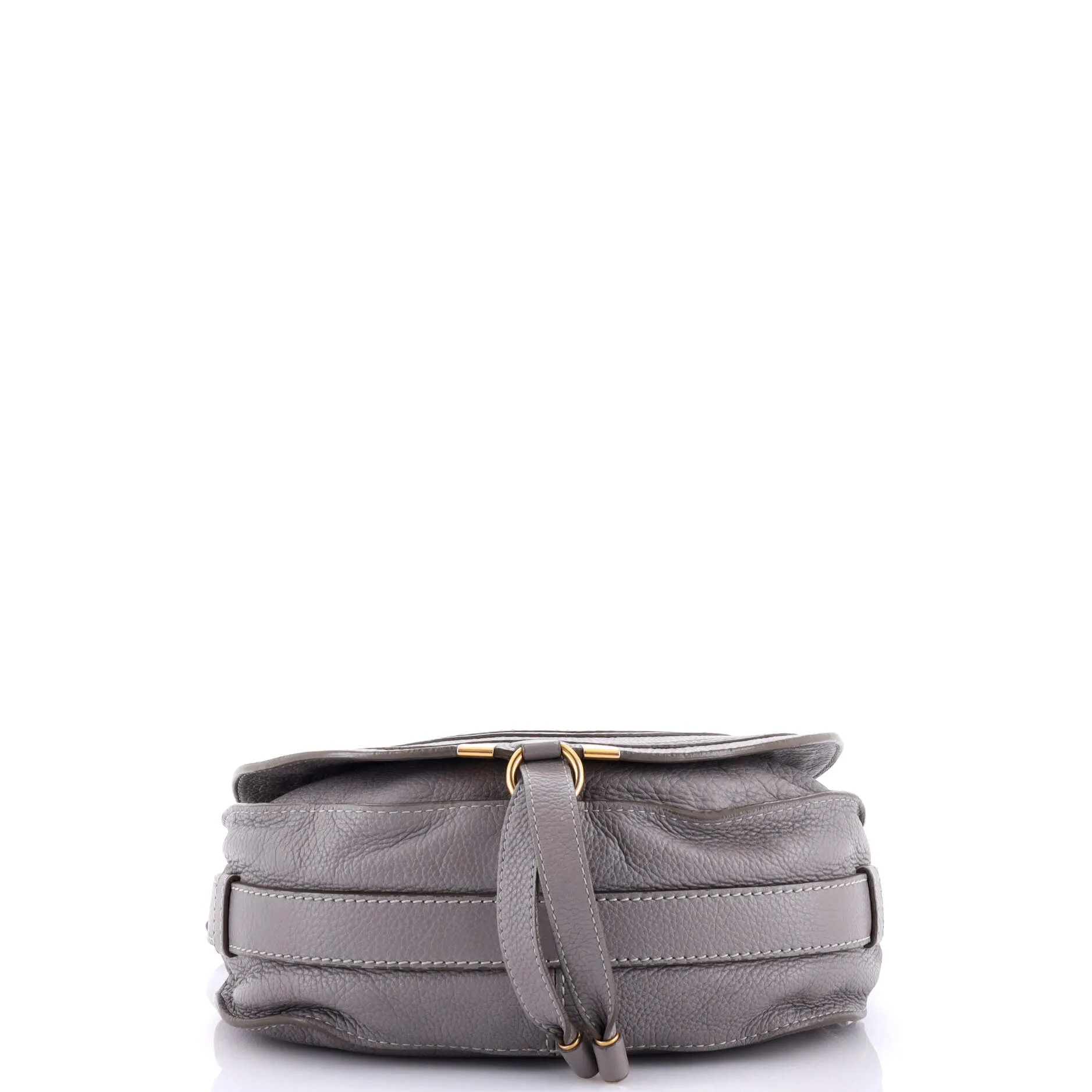 Pre-Loved Chloe Marcie Saddle Bag Leather Medium sold by Zulily product image thumbnail 4