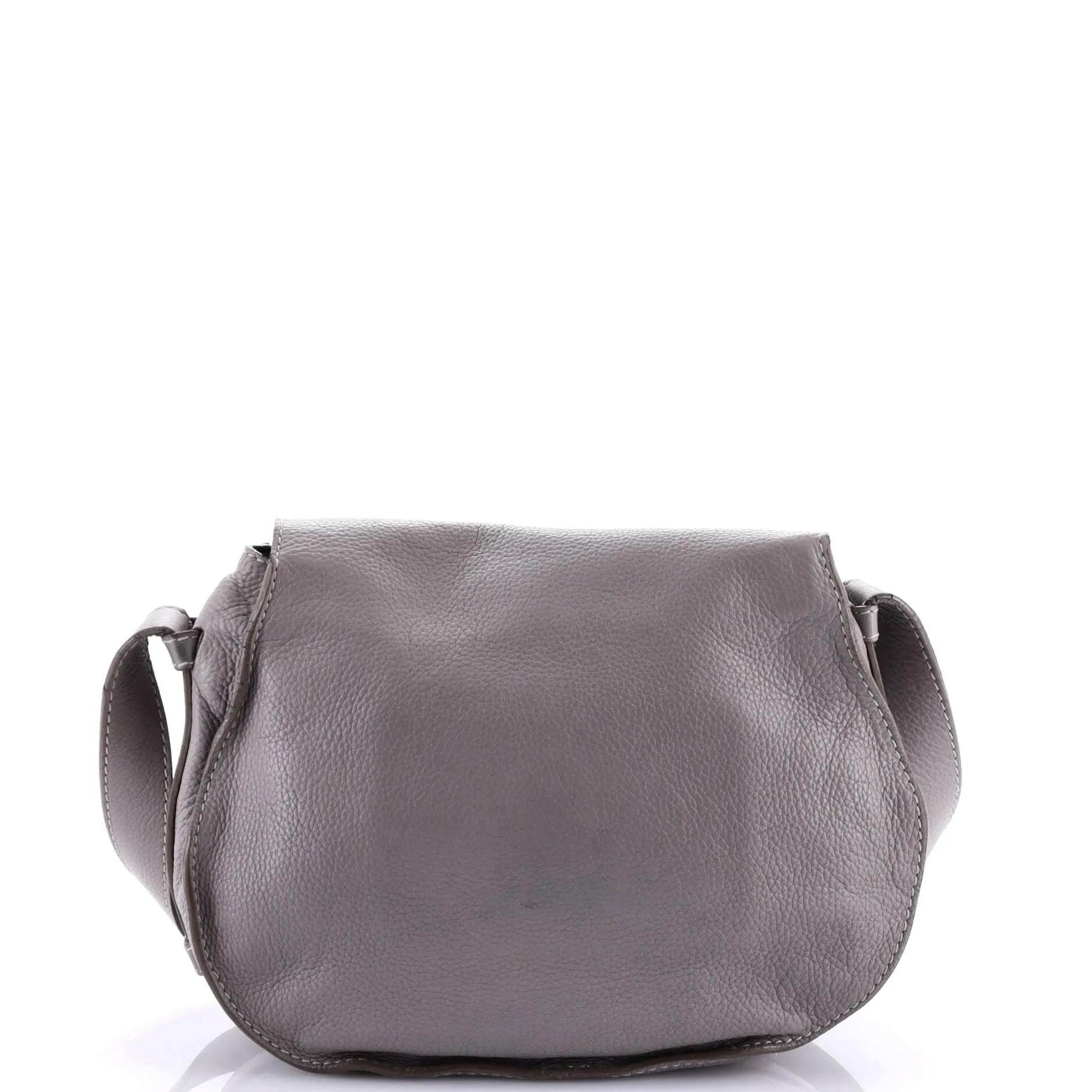 Pre-Loved Chloe Marcie Saddle Bag Leather Medium sold by Zulily product image thumbnail 3