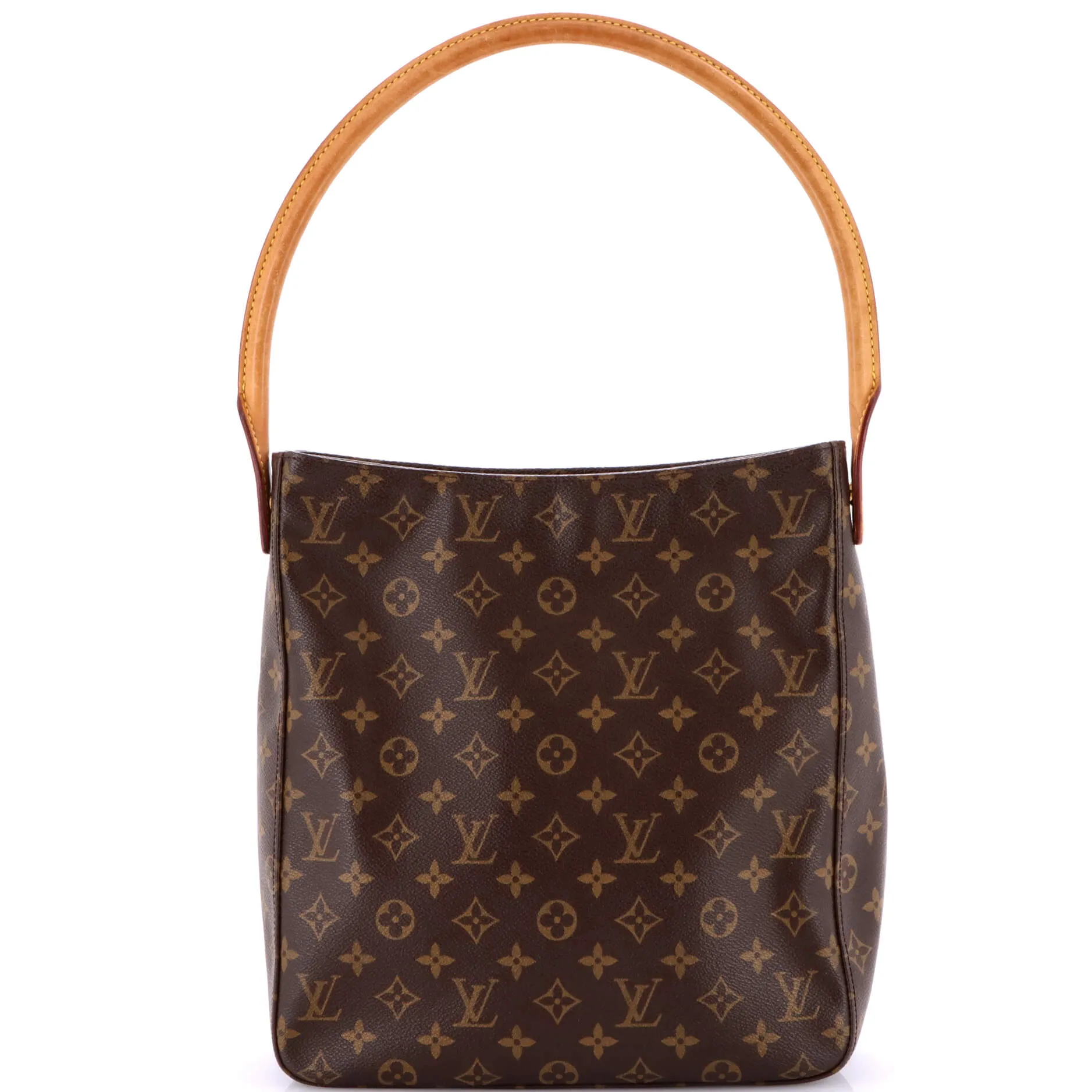 Pre-Loved Louis Vuitton Looping Handbag Monogram Canvas GM sold by Zulily