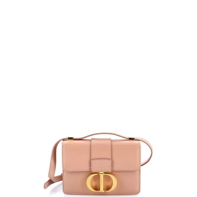 Pre-Loved Christian Dior 30 Montaigne Flap Bag Leather Micro sold by Zulily