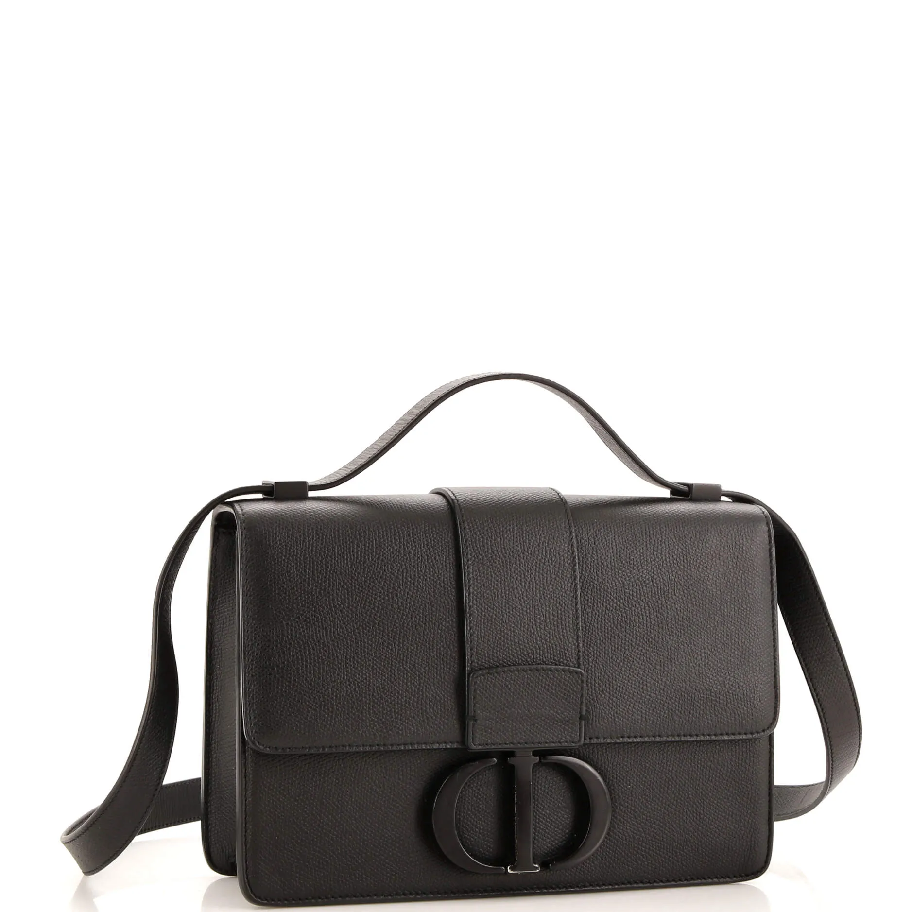 Pre-Loved Christian Dior Ultra Matte 30 Montaigne Flap Bag Leather sold by Zulily product image thumbnail 2