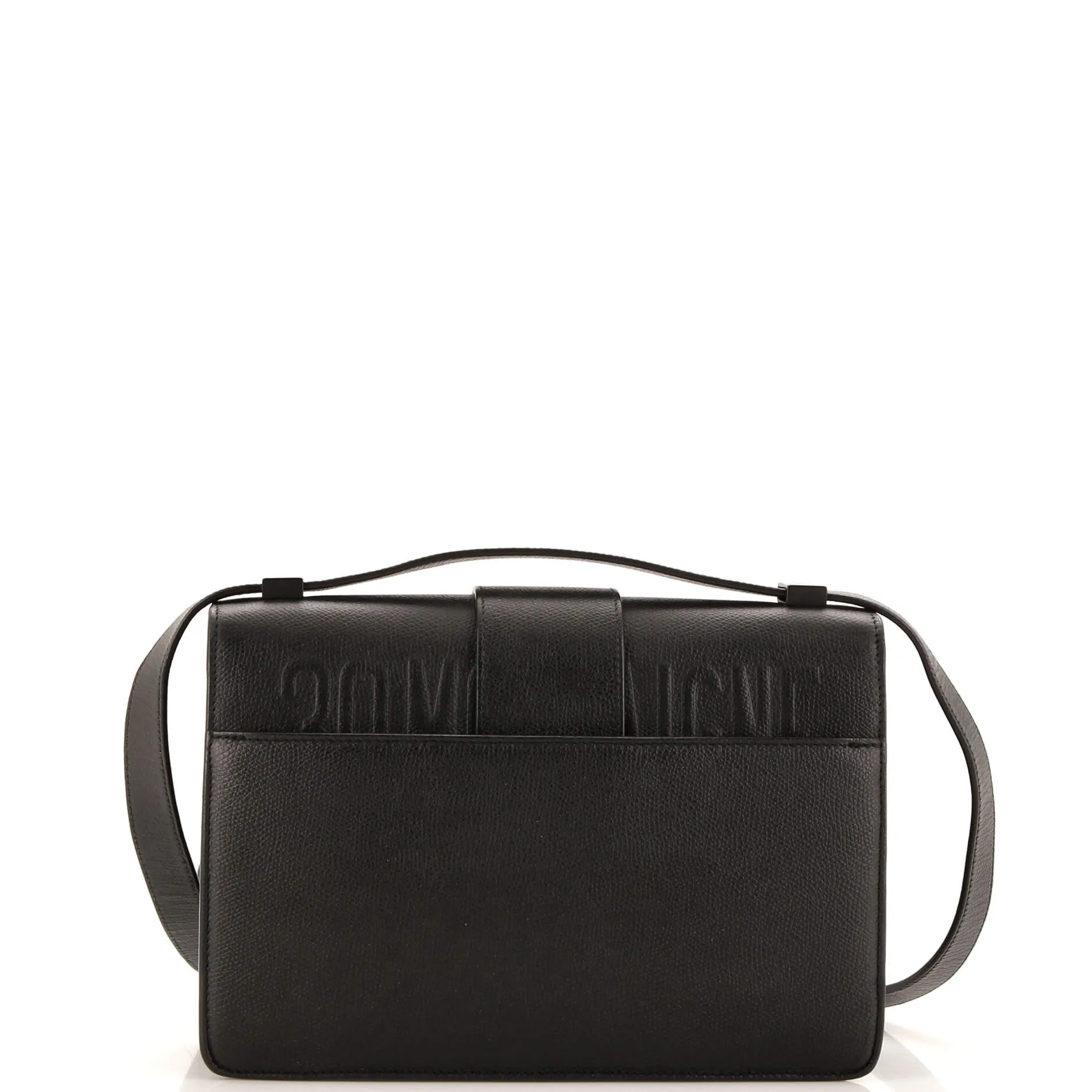 Pre-Loved Christian Dior Ultra Matte 30 Montaigne Flap Bag Leather sold by Zulily product image thumbnail 3