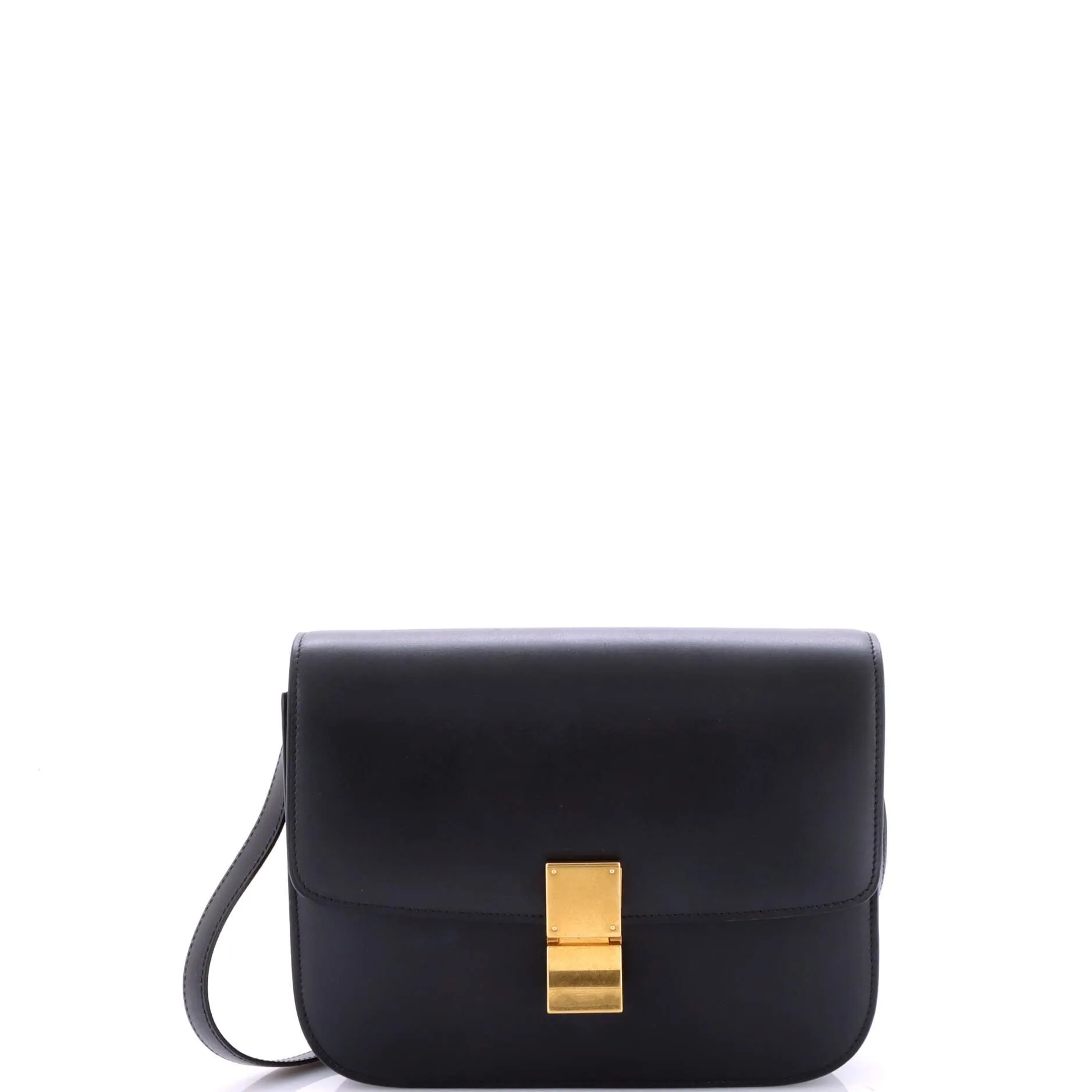 Pre-Loved Celine Classic Box Bag Smooth Leather Medium sold by Zulily