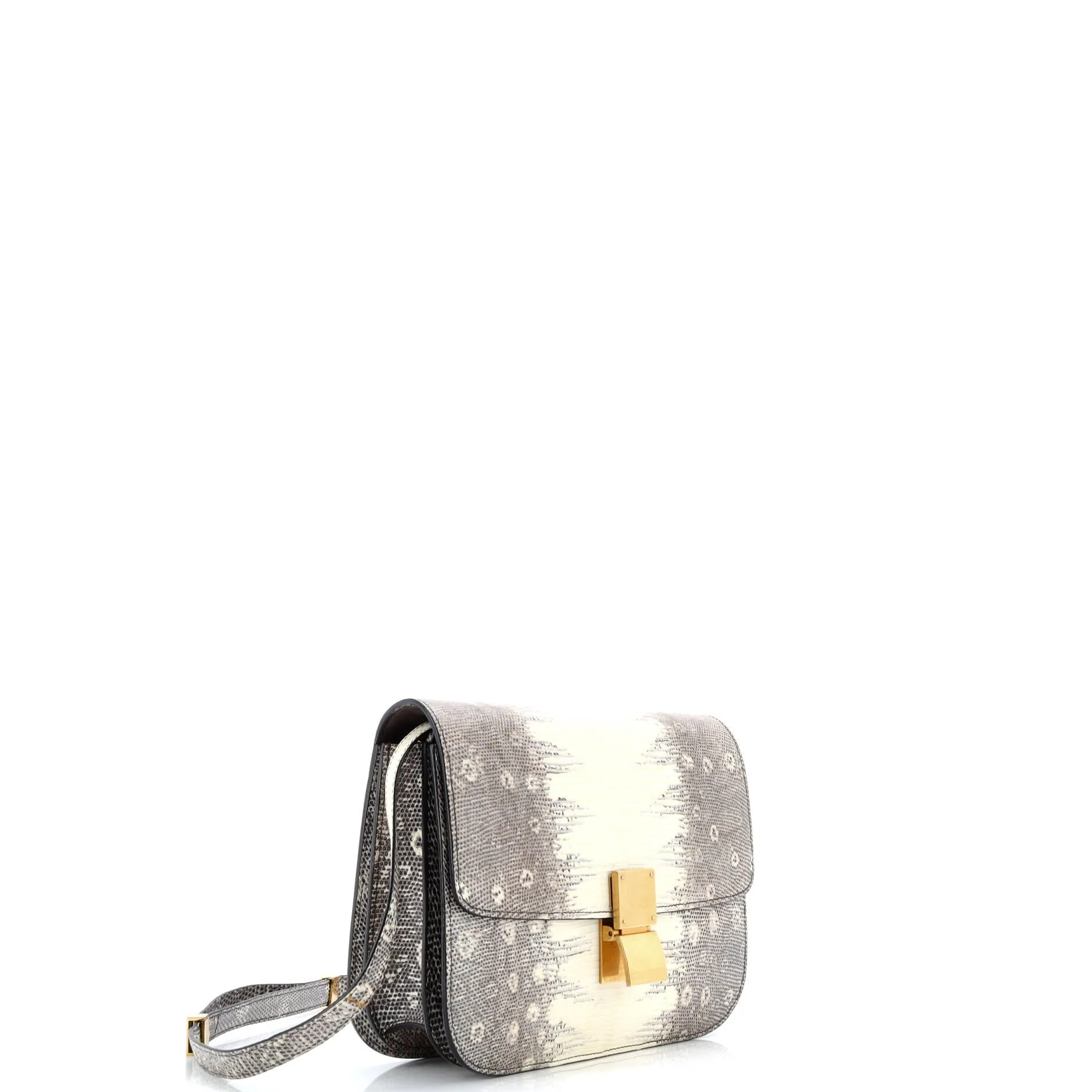 Pre-Loved Celine Classic Box Bag Lizard Medium sold by Zulily product image thumbnail 2