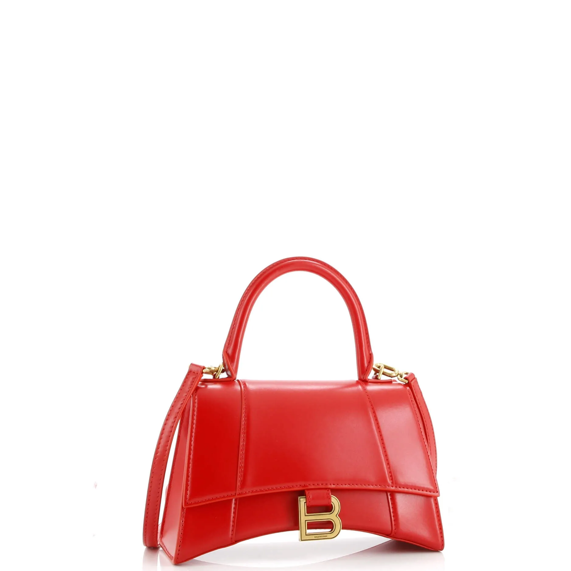 Pre-Loved Balenciaga Hourglass Top Handle Bag Leather Small sold by Zulily product image thumbnail 2
