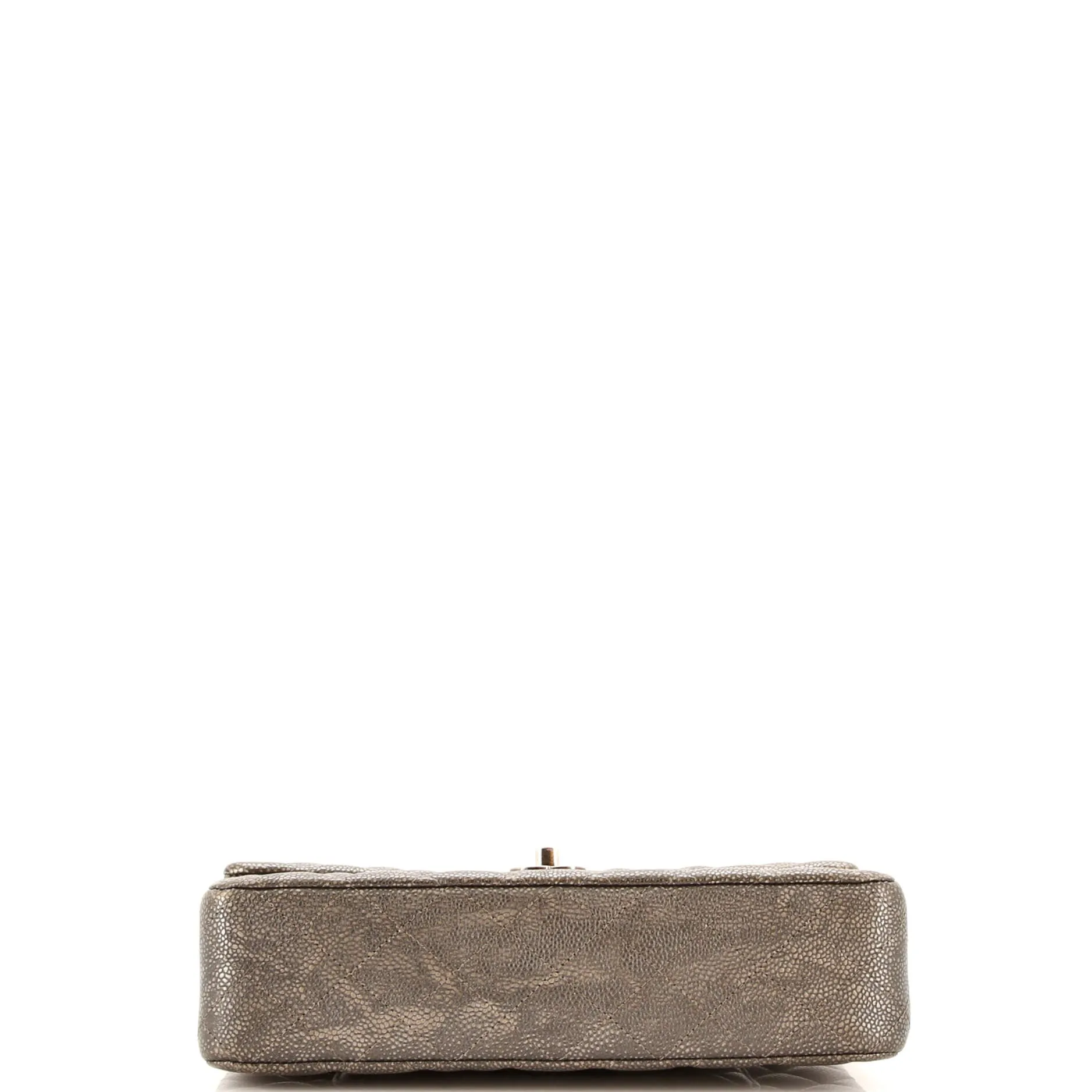 Pre-Loved Chanel Classic Double Flap Bag Quilted Caviar Medium sold by Zulily product image thumbnail 5