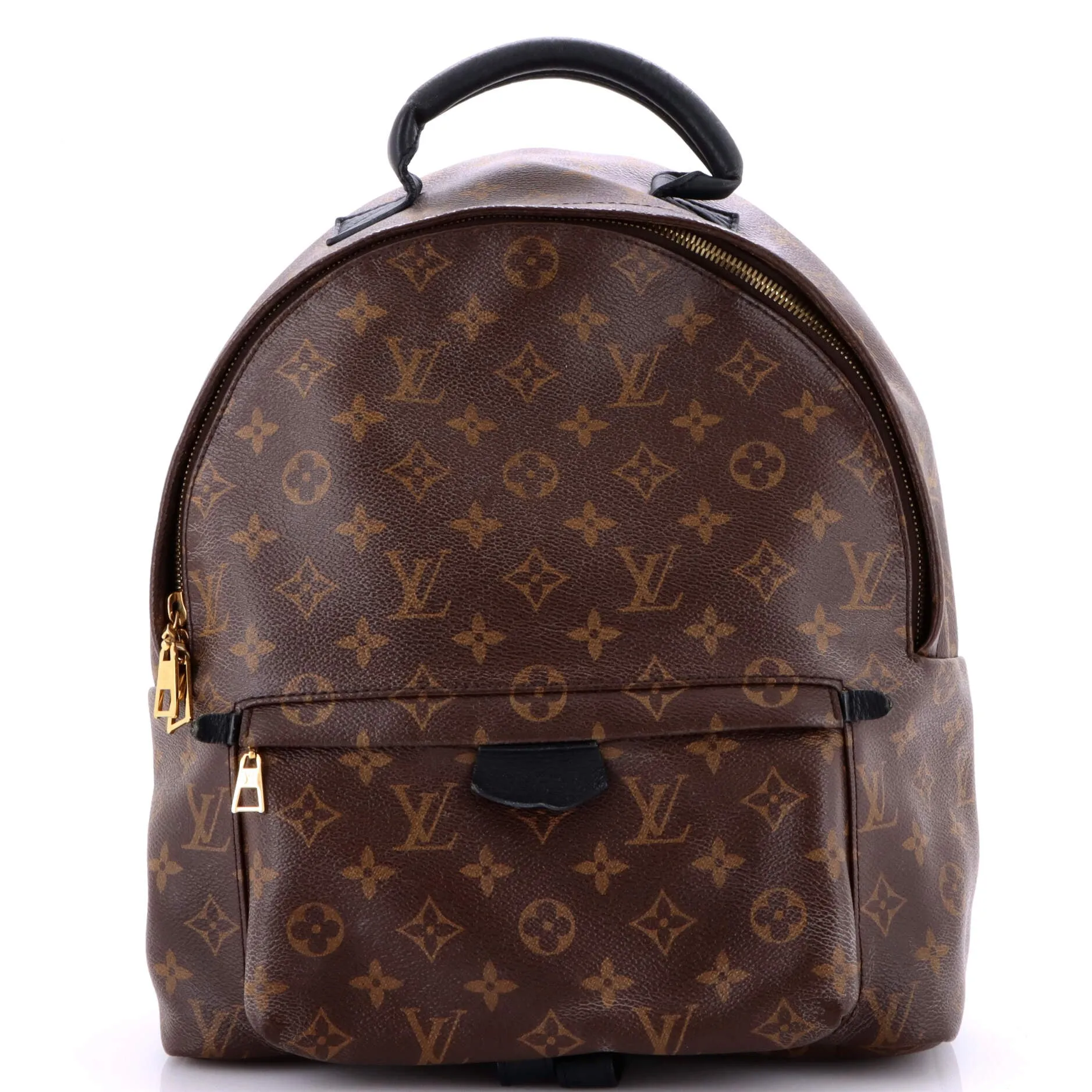 Pre-Loved Louis Vuitton Palm Springs Backpack Monogram Canvas MM sold by Zulily