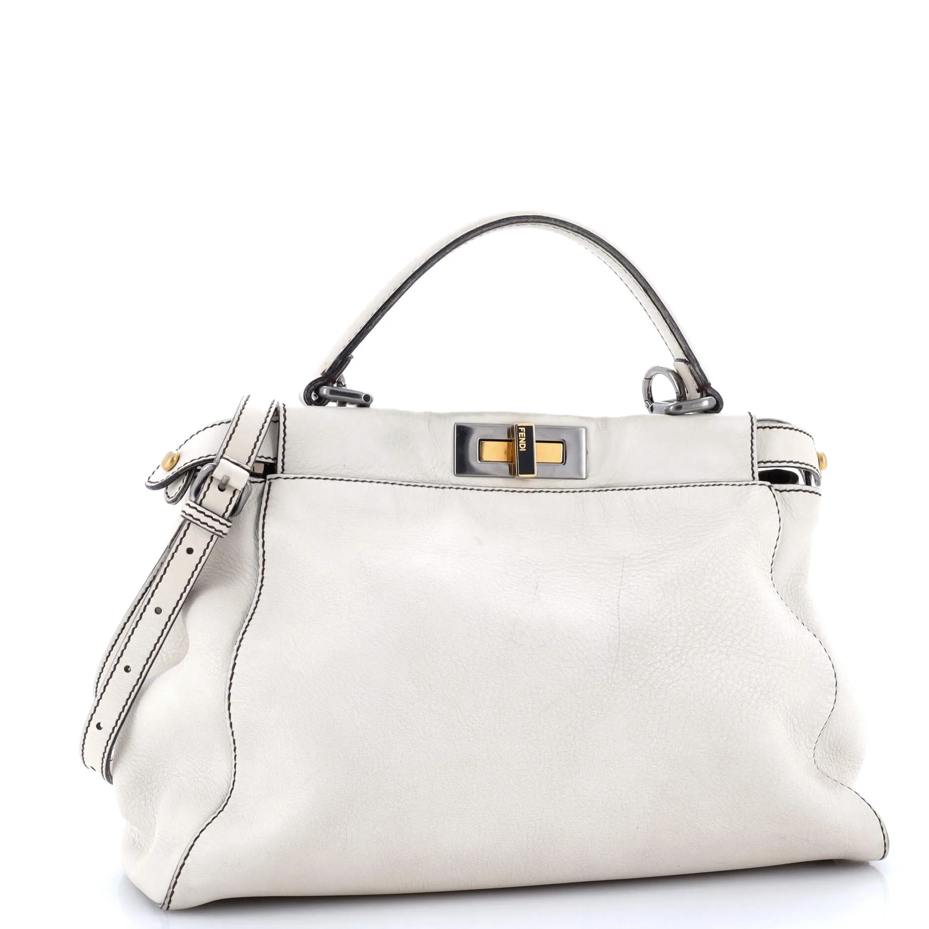 Pre-Loved Fendi Peekaboo Bag Soft Leather Regular sold by Zulily product image thumbnail 2