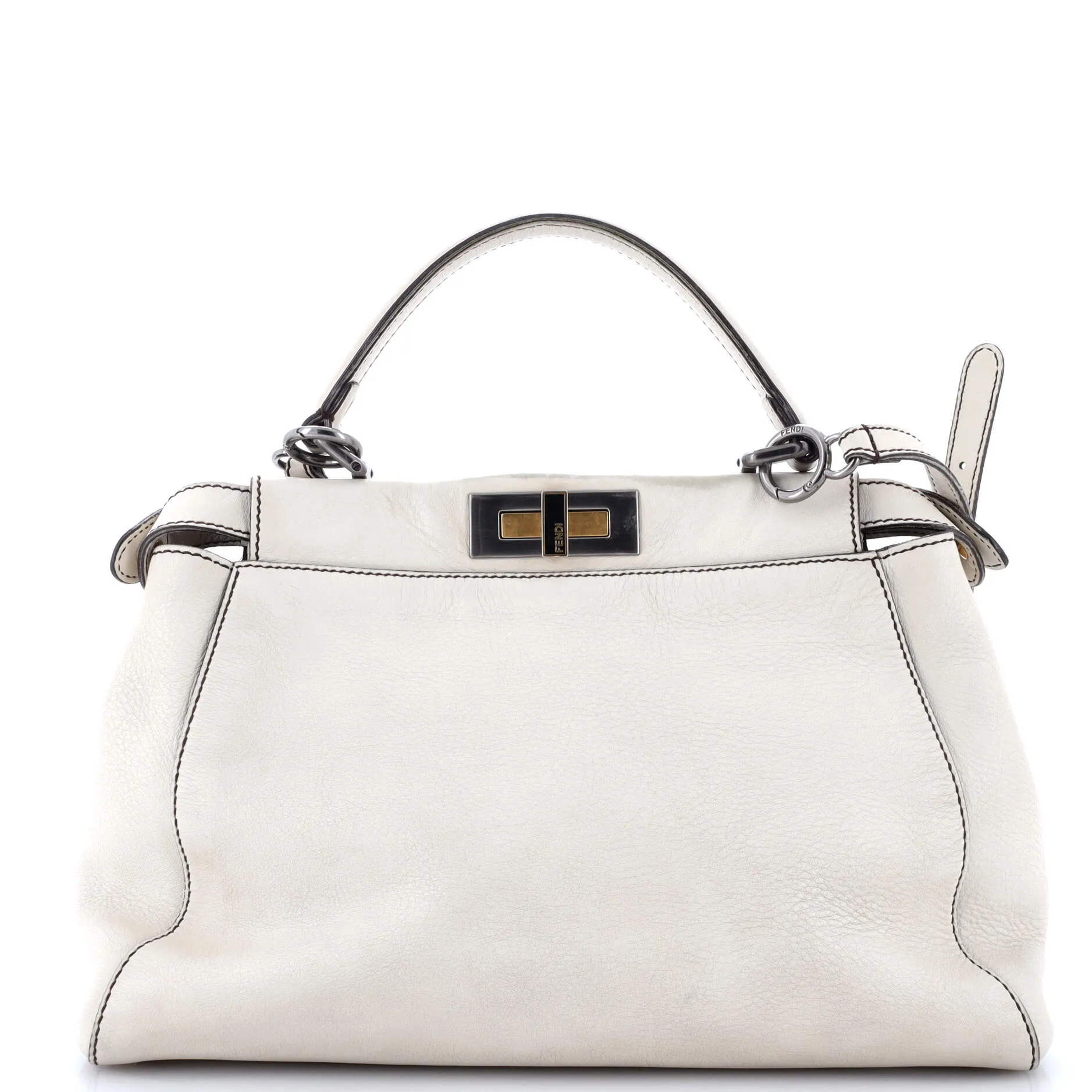 Pre-Loved Fendi Peekaboo Bag Soft Leather Regular sold by Zulily product image thumbnail 3