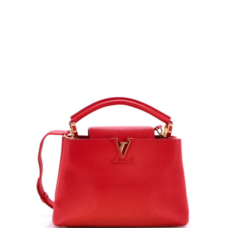 Pre-Loved Louis Vuitton Capucines Bag Leather BB sold by Zulily
