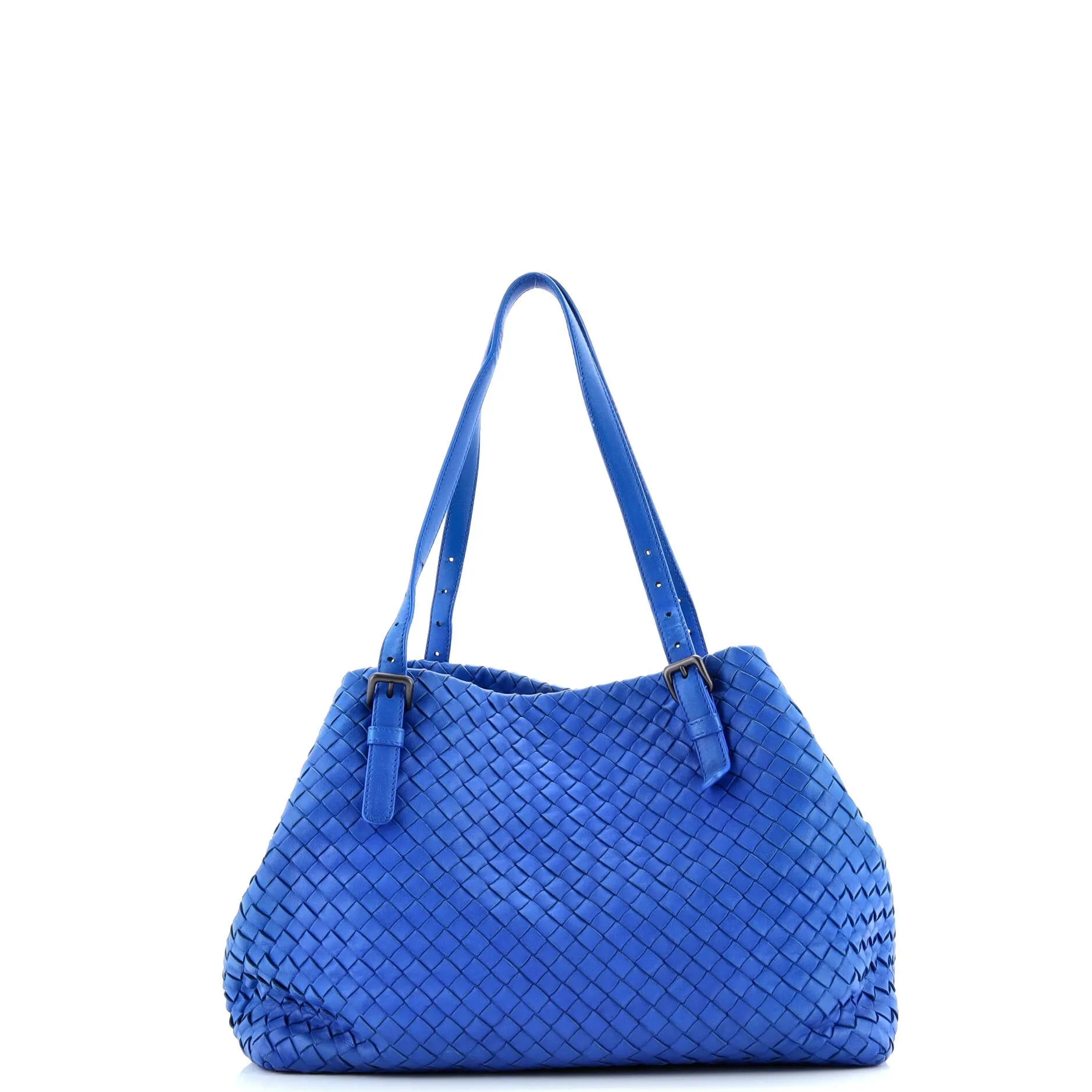 Pre-Loved Bottega Veneta A-Shape Tote Intrecciato Nappa Medium sold by Zulily product image thumbnail 3