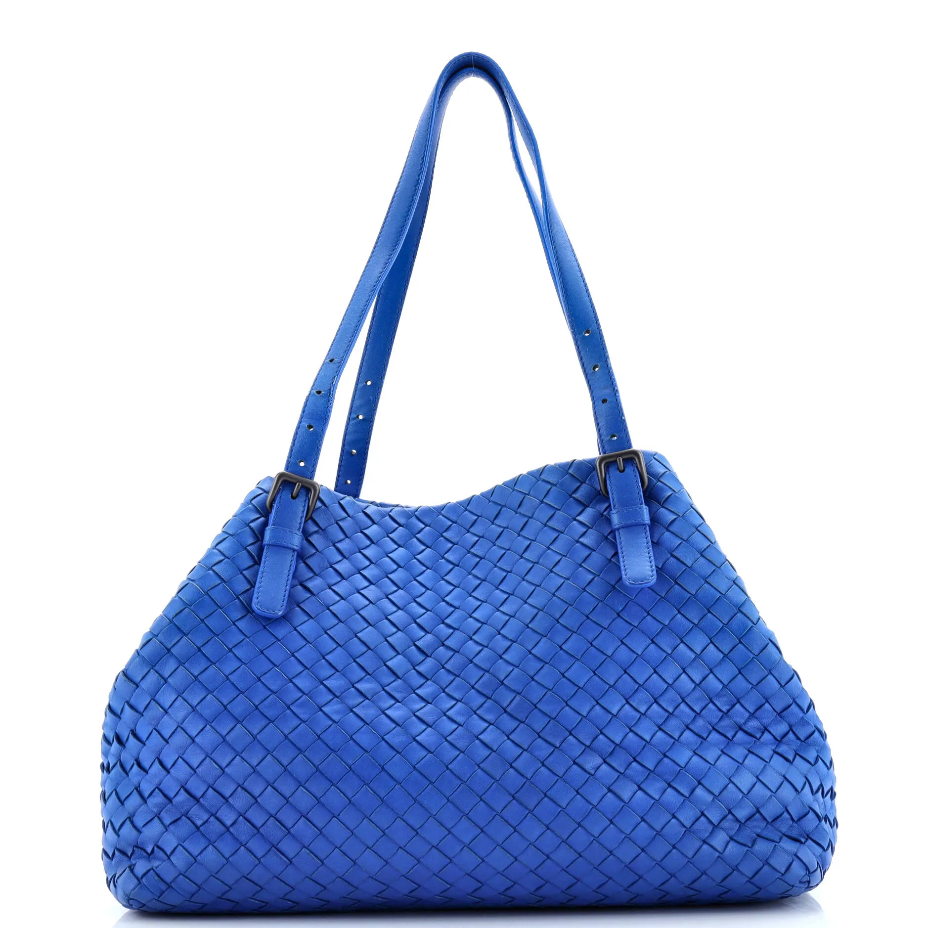 Pre-Loved Bottega Veneta A-Shape Tote Intrecciato Nappa Medium sold by Zulily