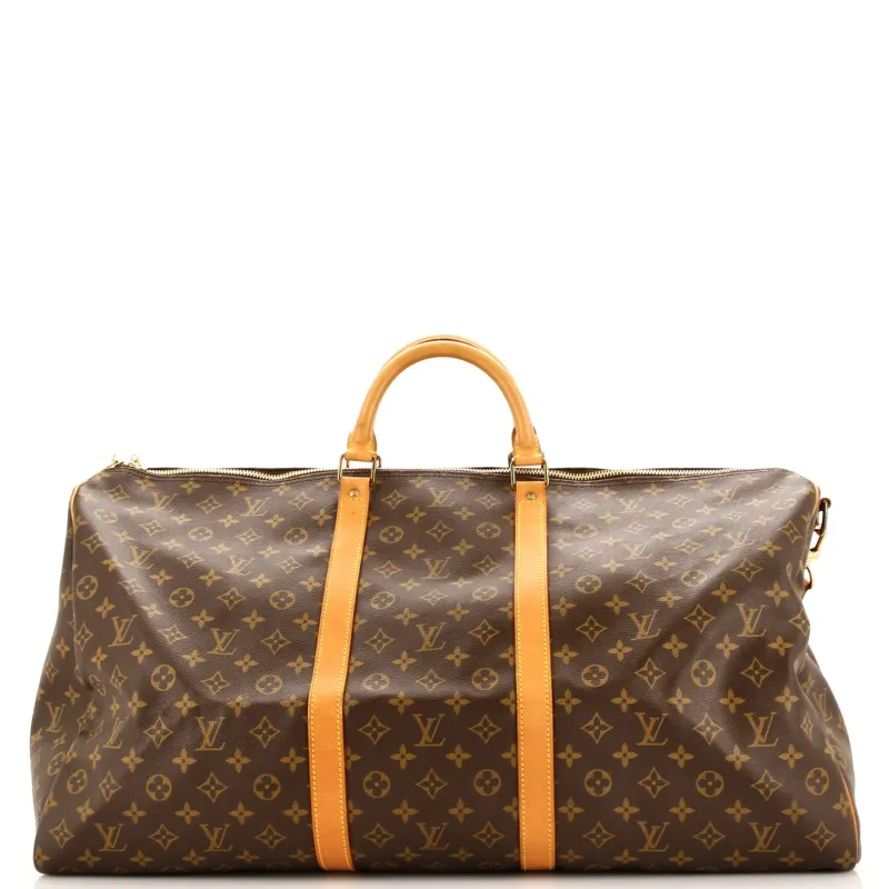Pre-Loved Louis Vuitton Keepall Bandouliere Bag Monogram Canvas 60 sold by Zulily
