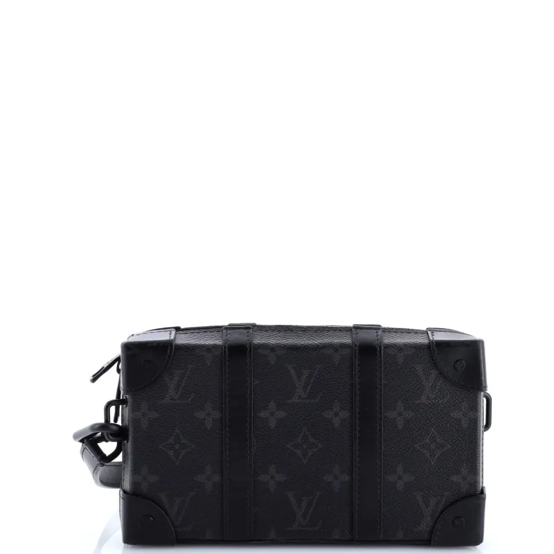 Pre-Loved Louis Vuitton Soft Trunk Wallet Monogram Eclipse Canvas sold by Zulily