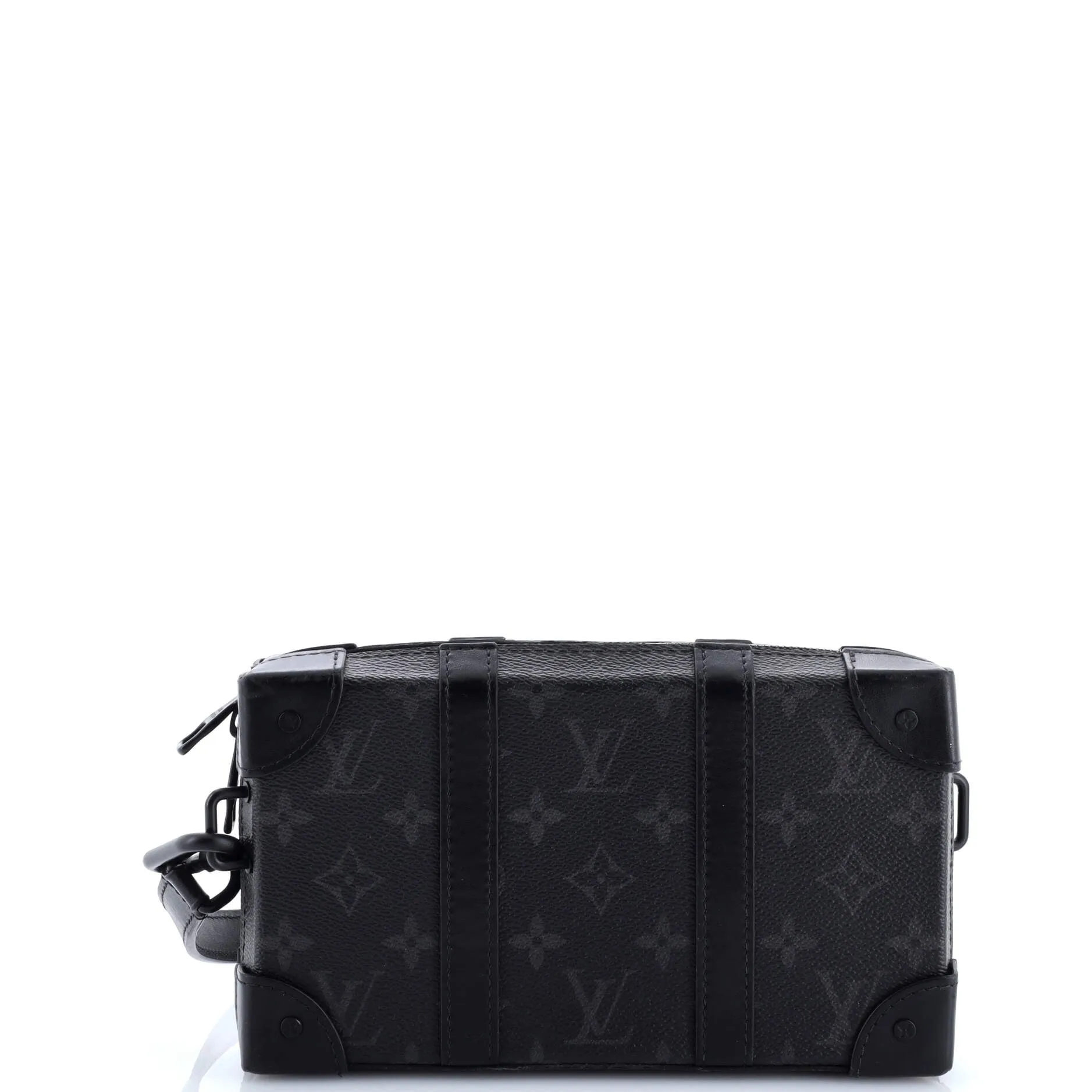 Pre-Loved Louis Vuitton Soft Trunk Wallet Monogram Eclipse Canvas sold by Zulily