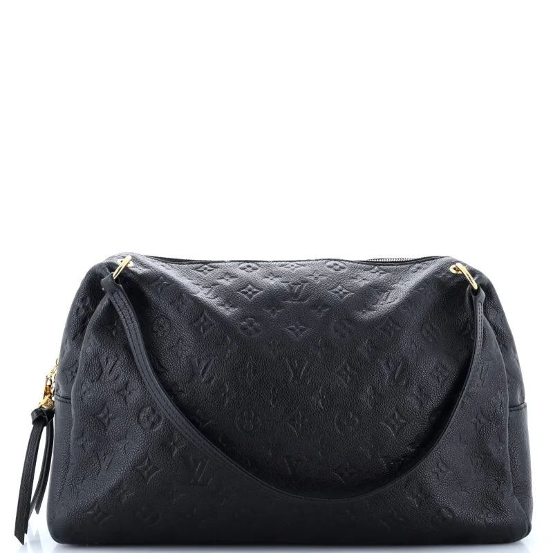 Pre-Loved Louis Vuitton Ponthieu Handbag Monogram Empreinte Leather MM sold by Zulily