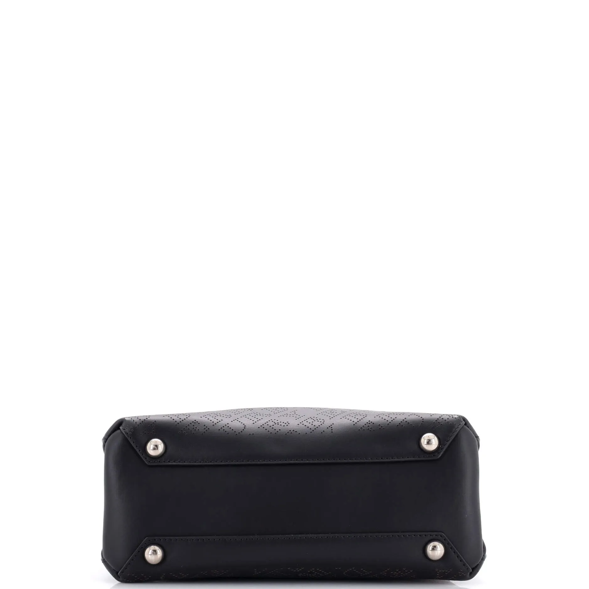 Pre-Loved Burberry Banner NM Tote Perforated Leather Small sold by Zulily product image thumbnail 4