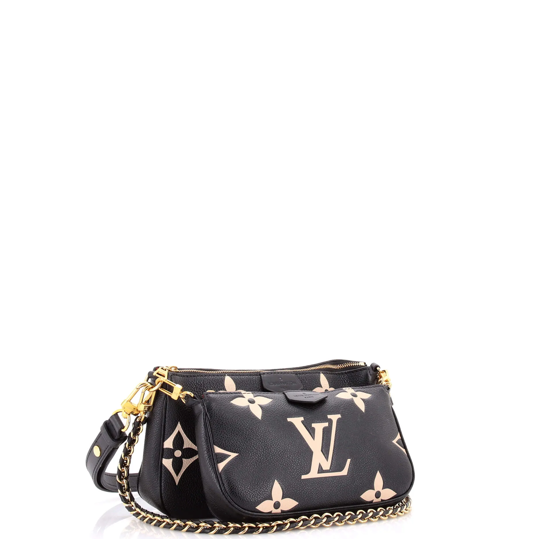 Pre-Loved Louis Vuitton Multi Pochette Accessoires Bicolor Monogram Empreinte Giant sold by Zulily product image thumbnail 2