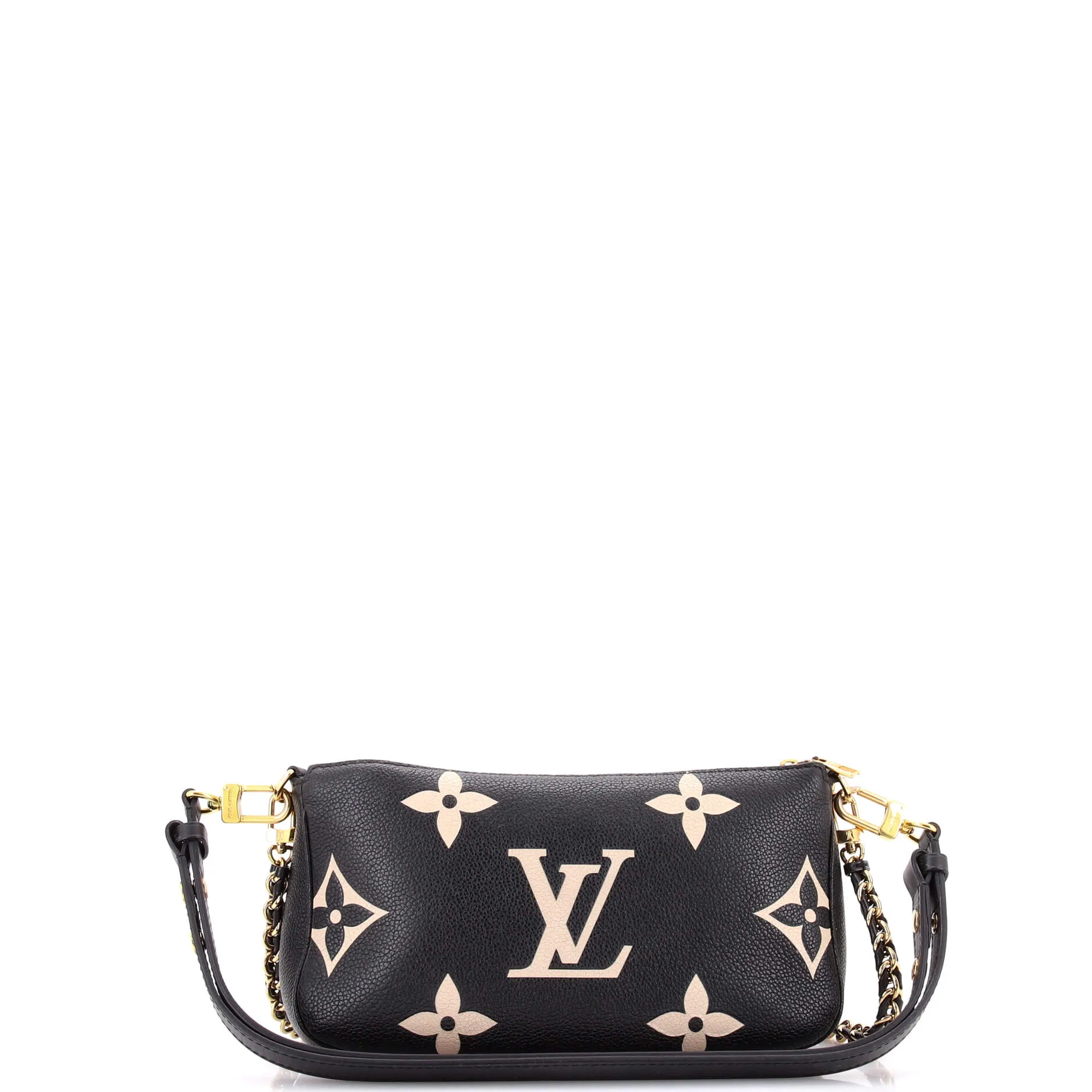 Pre-Loved Louis Vuitton Multi Pochette Accessoires Bicolor Monogram Empreinte Giant sold by Zulily product image thumbnail 3