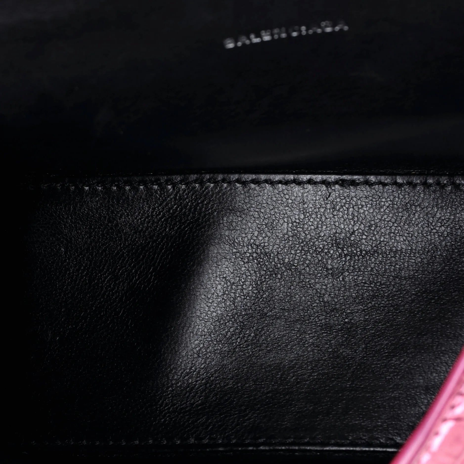 Pre-Loved Balenciaga Hourglass Top Handle Bag Crocodile Embossed Leather XS sold by Zulily product image thumbnail 5