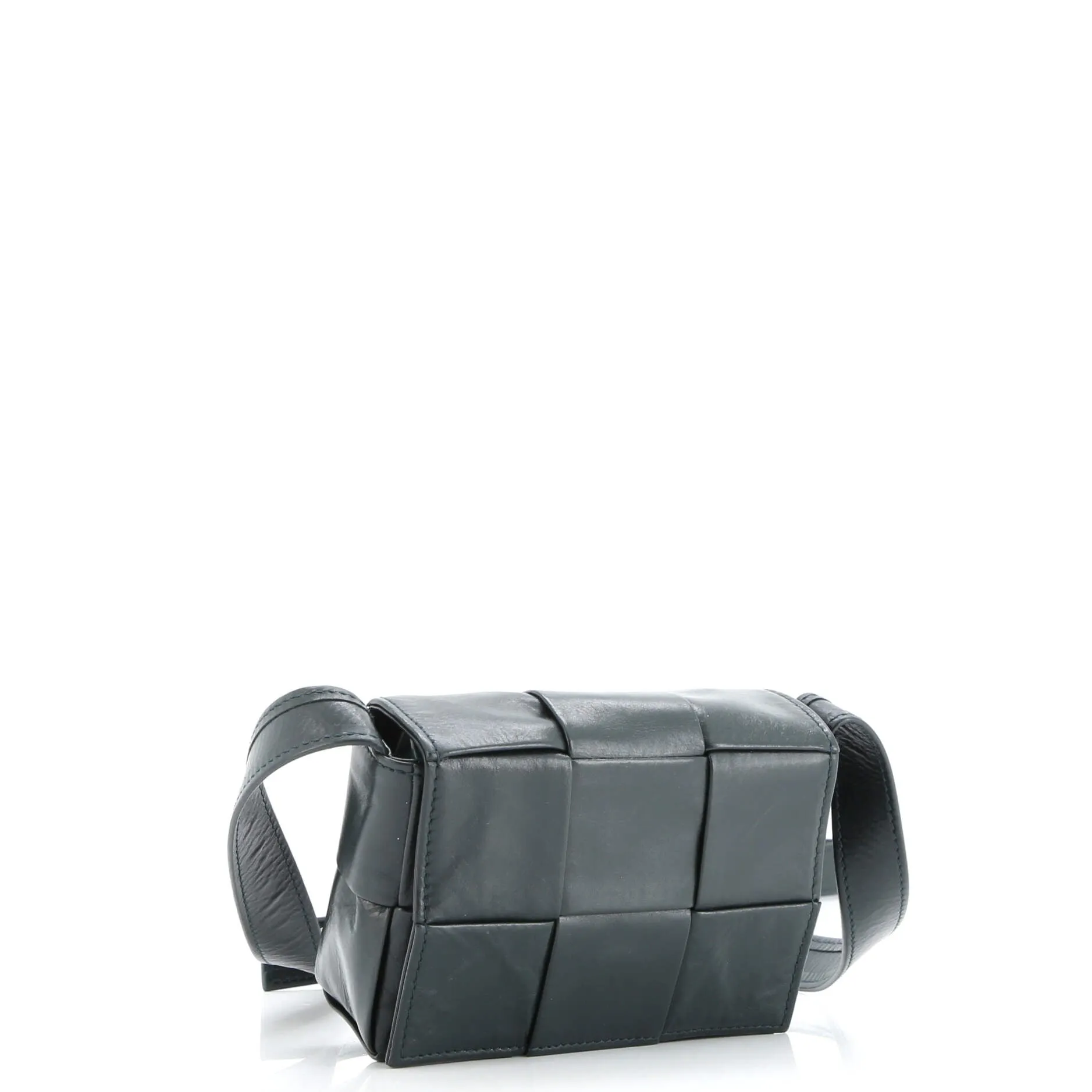 Pre-Loved Bottega Veneta Cassette Crossbody Bag Maxi Intrecciato Leather Candy sold by Zulily product image thumbnail 2